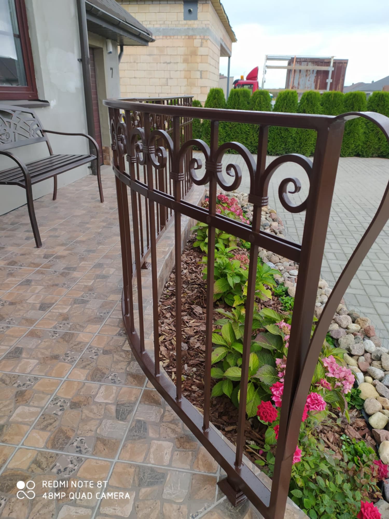 Kalviški turėklai, balkonai, tvorelės