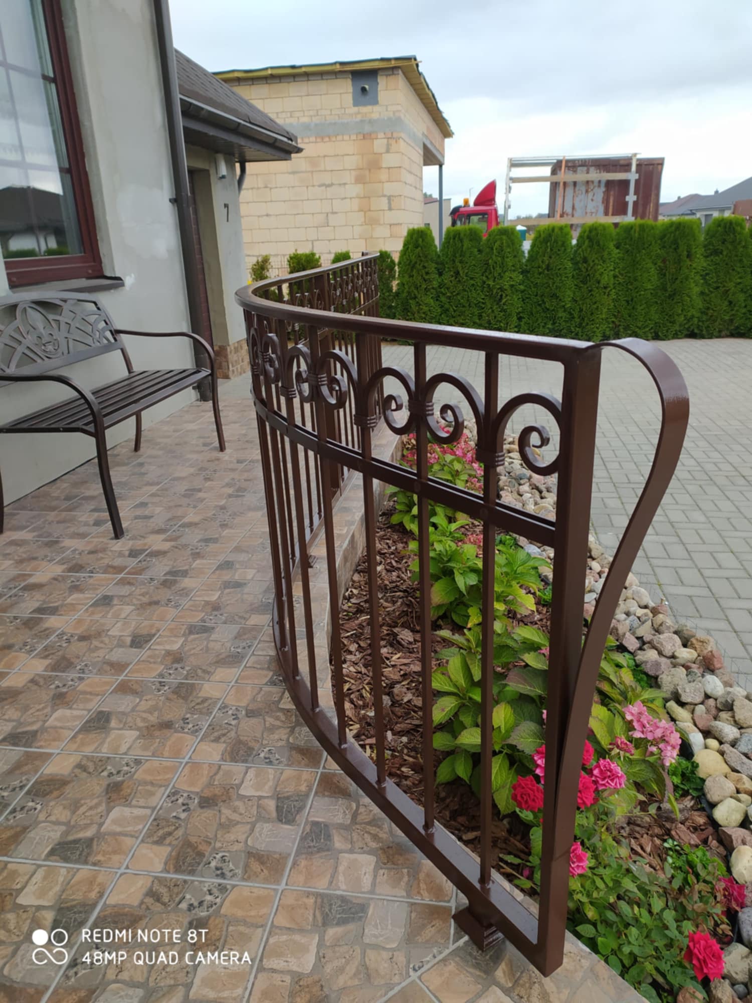 Kalviški turėklai, balkonai, tvorelės