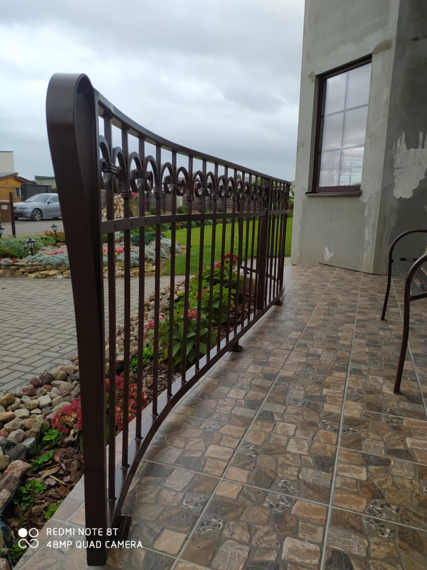 Kalviški turėklai, balkonai, tvorelės