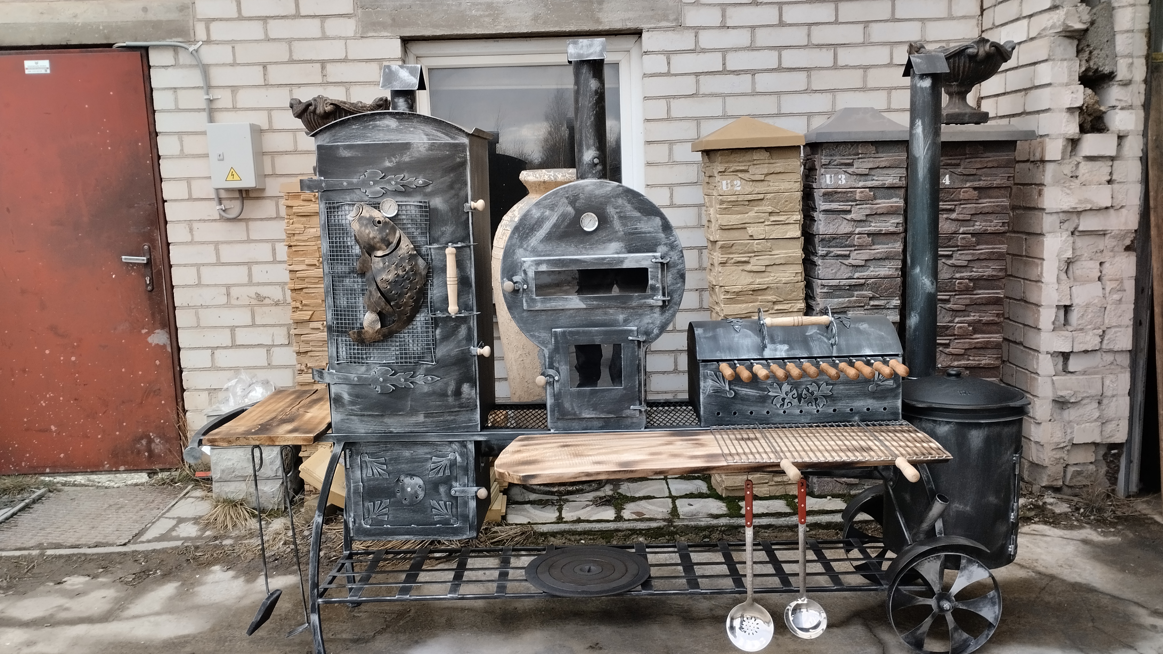 Lauko virtuvė "Kombainas XXL"