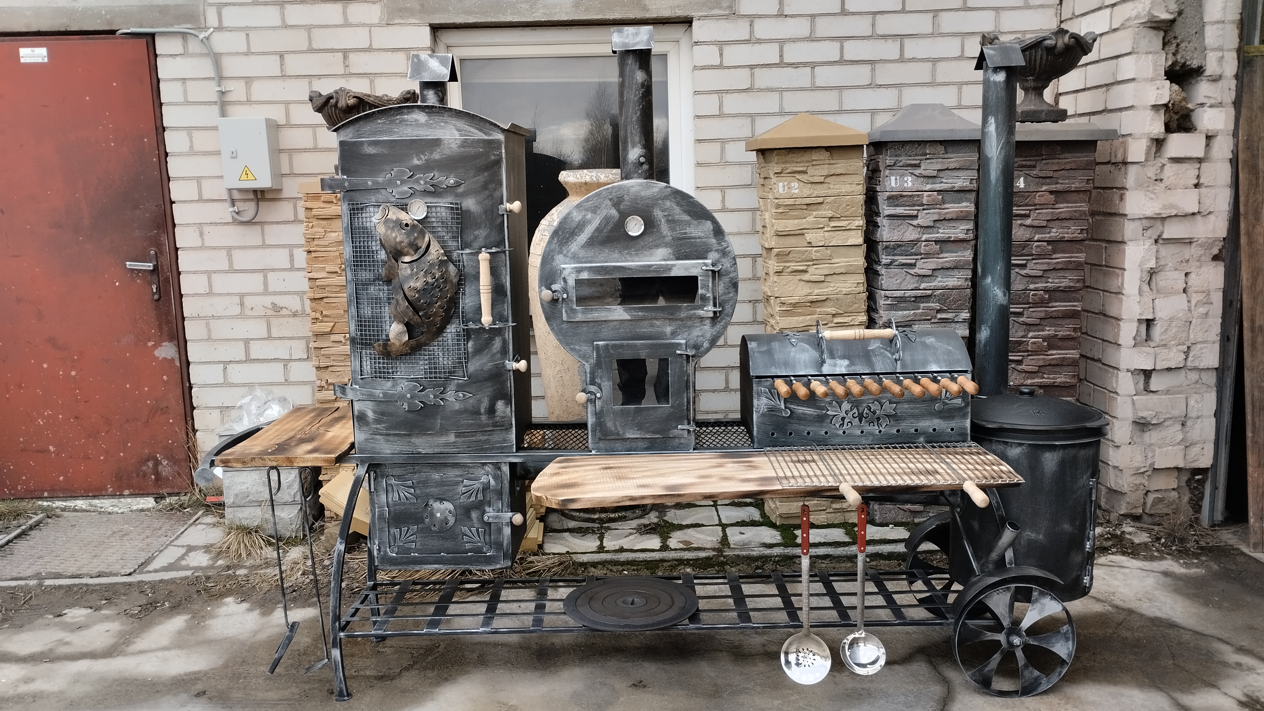 Lauko virtuvė "Kombainas XXL"