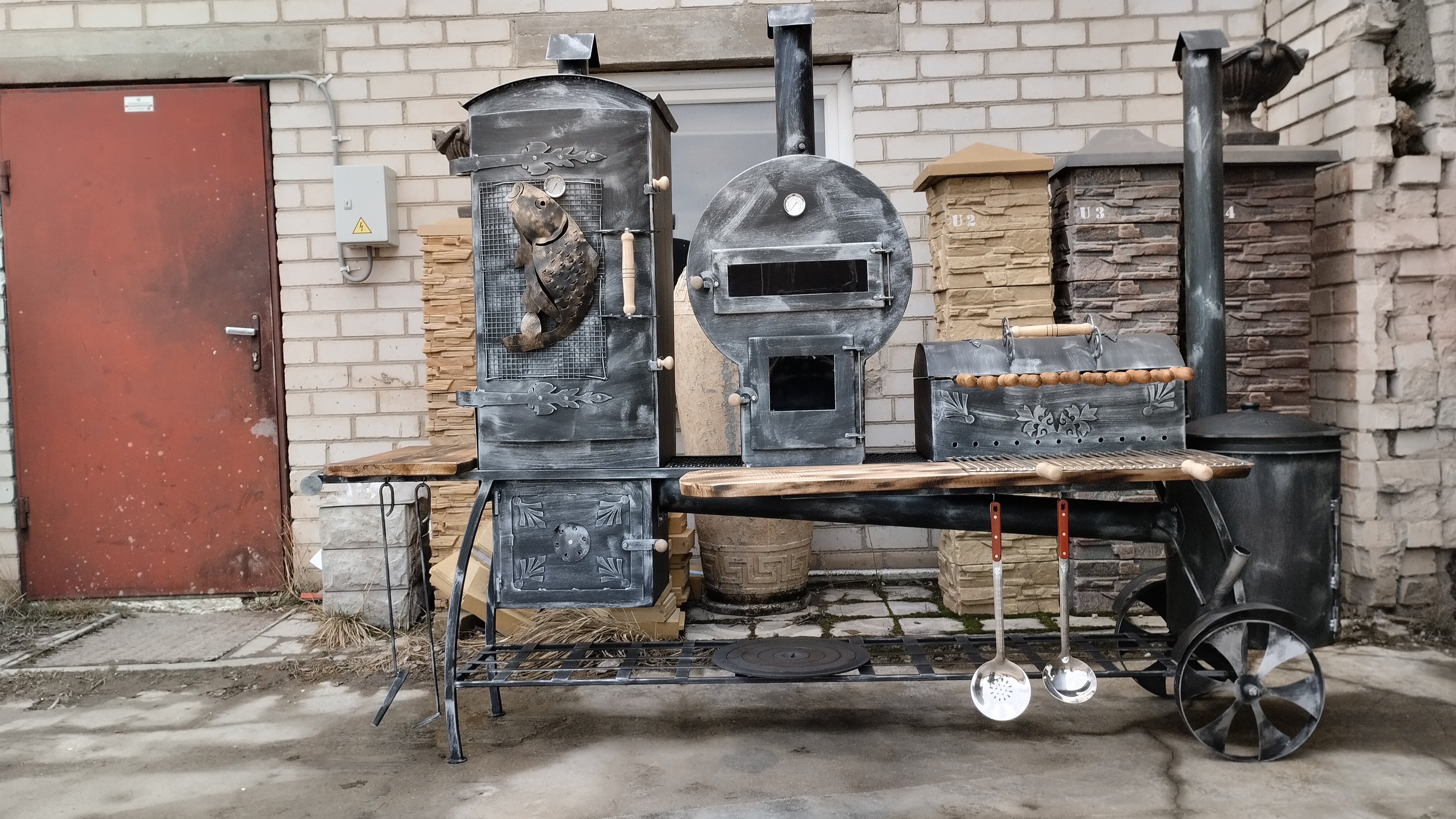 Lauko virtuvė "Kombainas XXL"