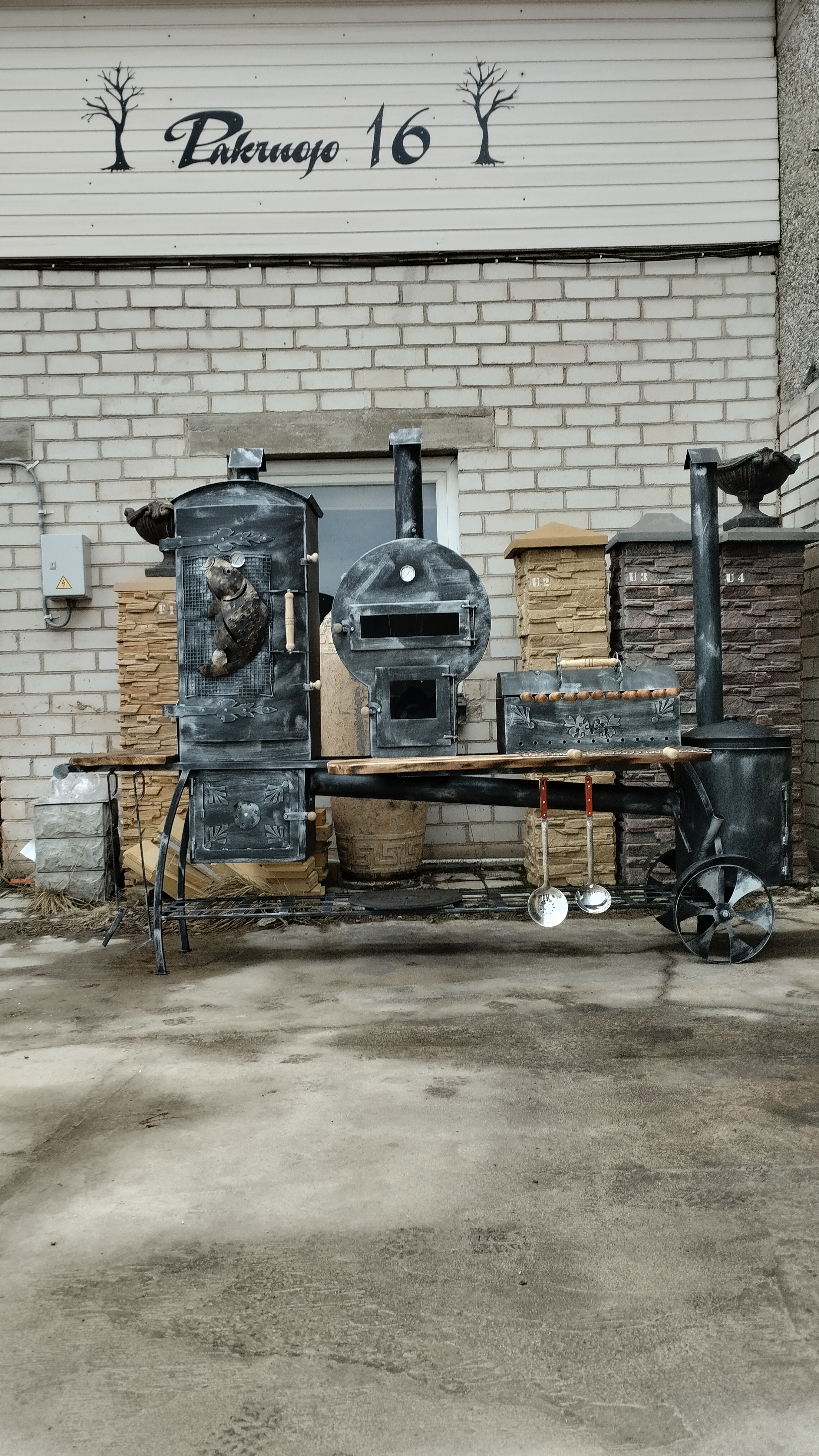 Lauko virtuvė "Kombainas XXL"