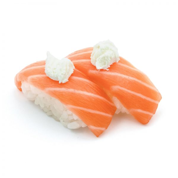 Sushi Salmon Con queso 2piezas