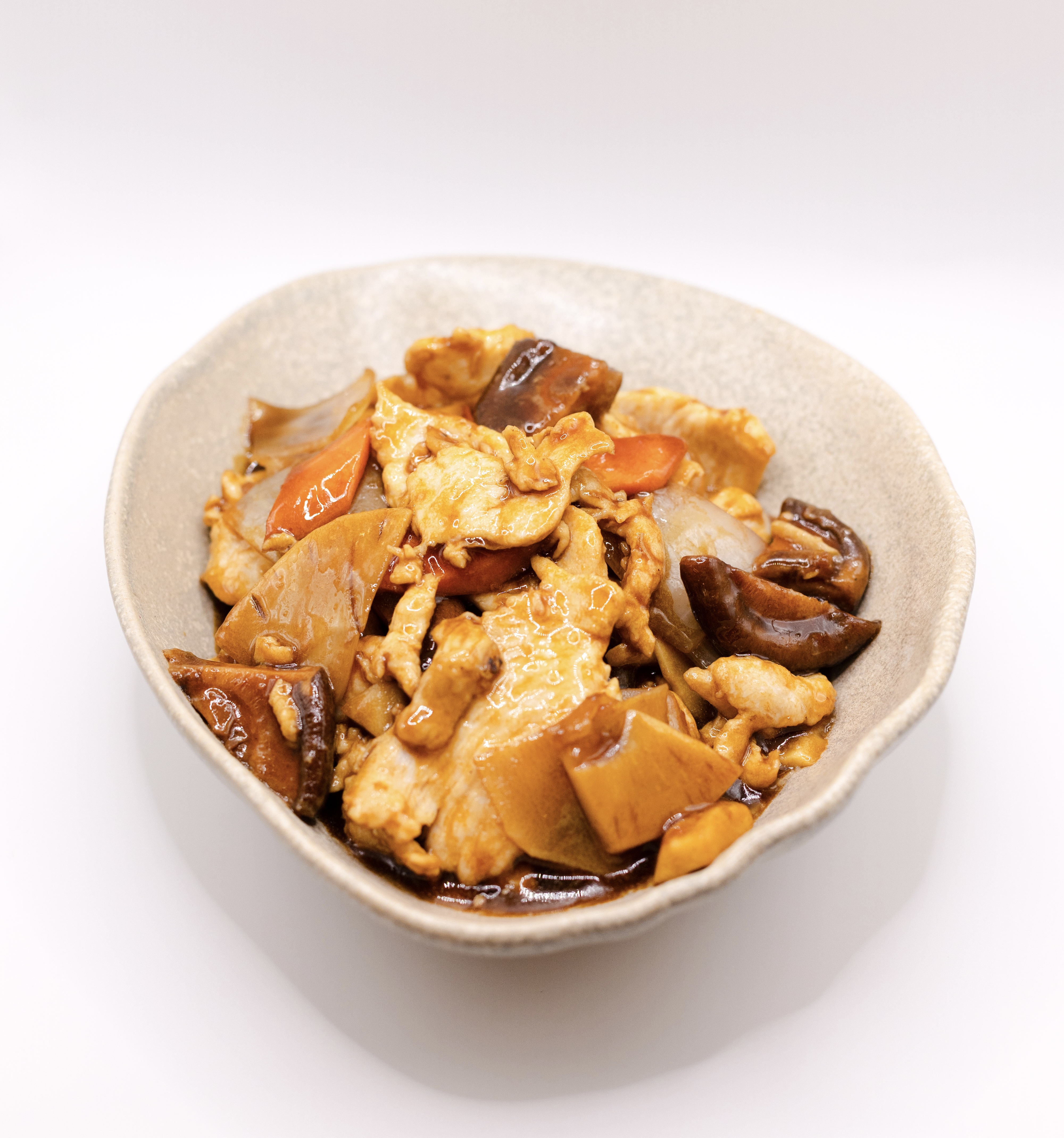 45 Pollo Con Seta y Bambu China