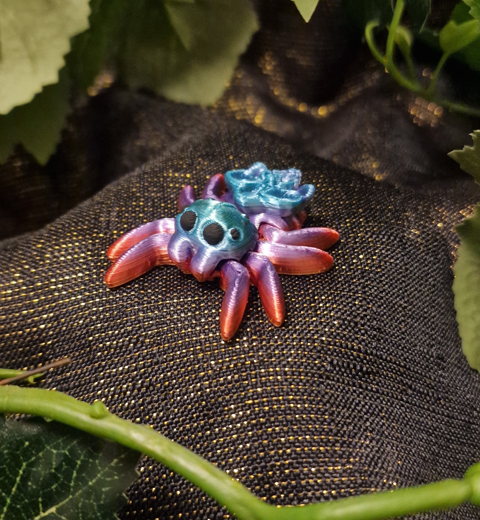 Petite araignée d'Orchidée