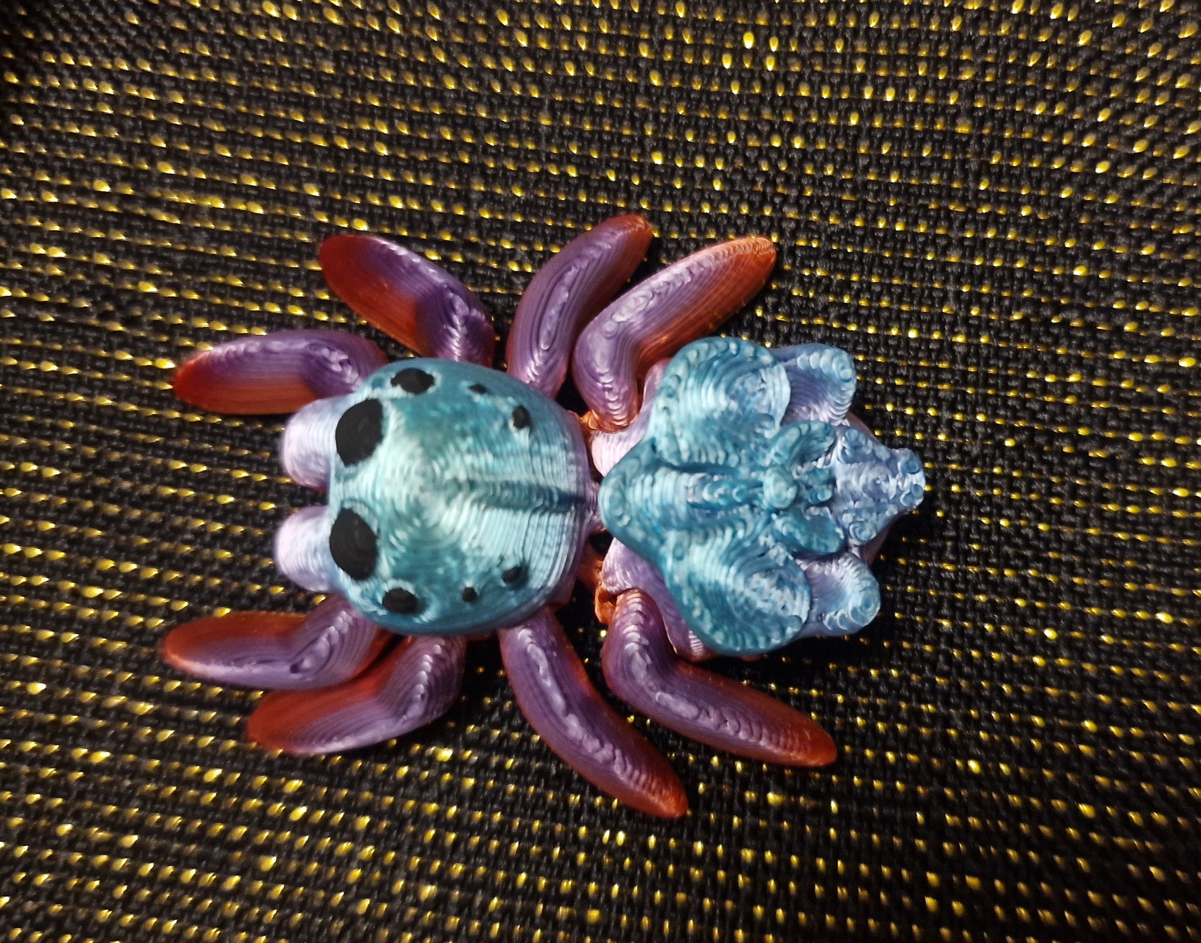 Petite araignée d'Orchidée
