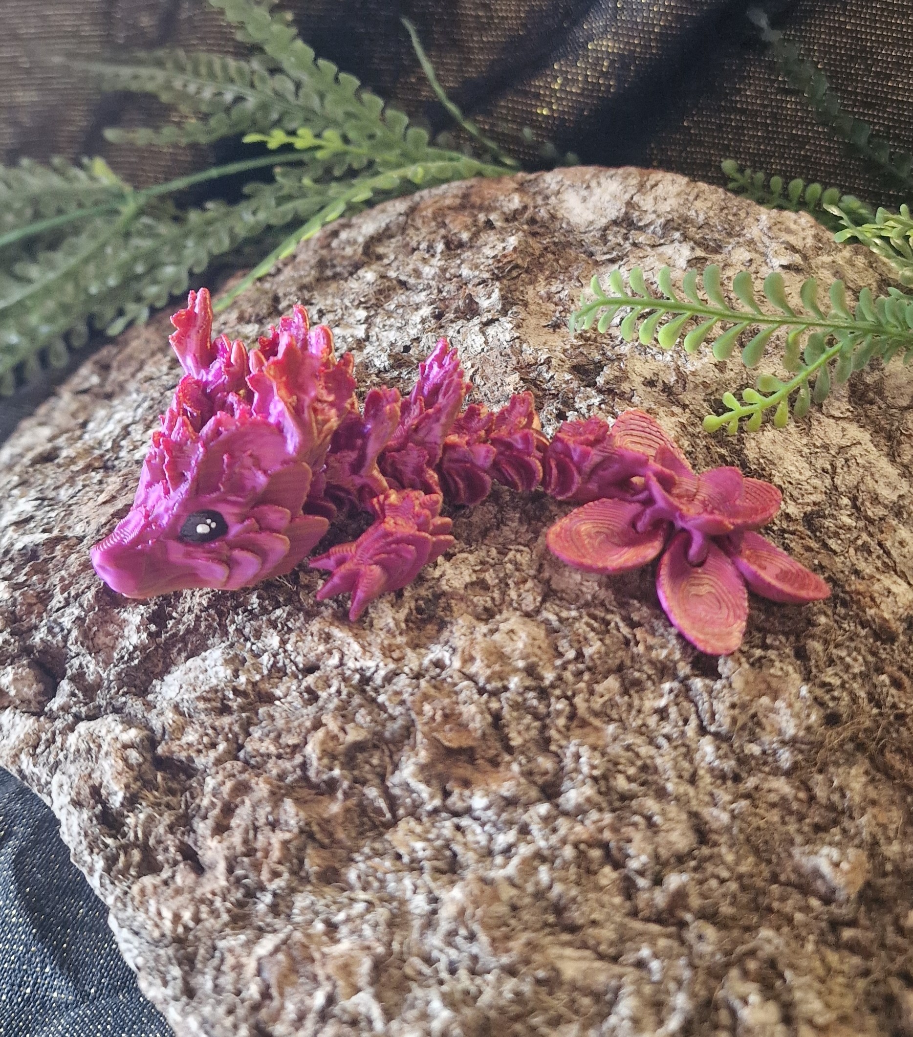 Bébé Dragon aux Fleurs de Cerisier
