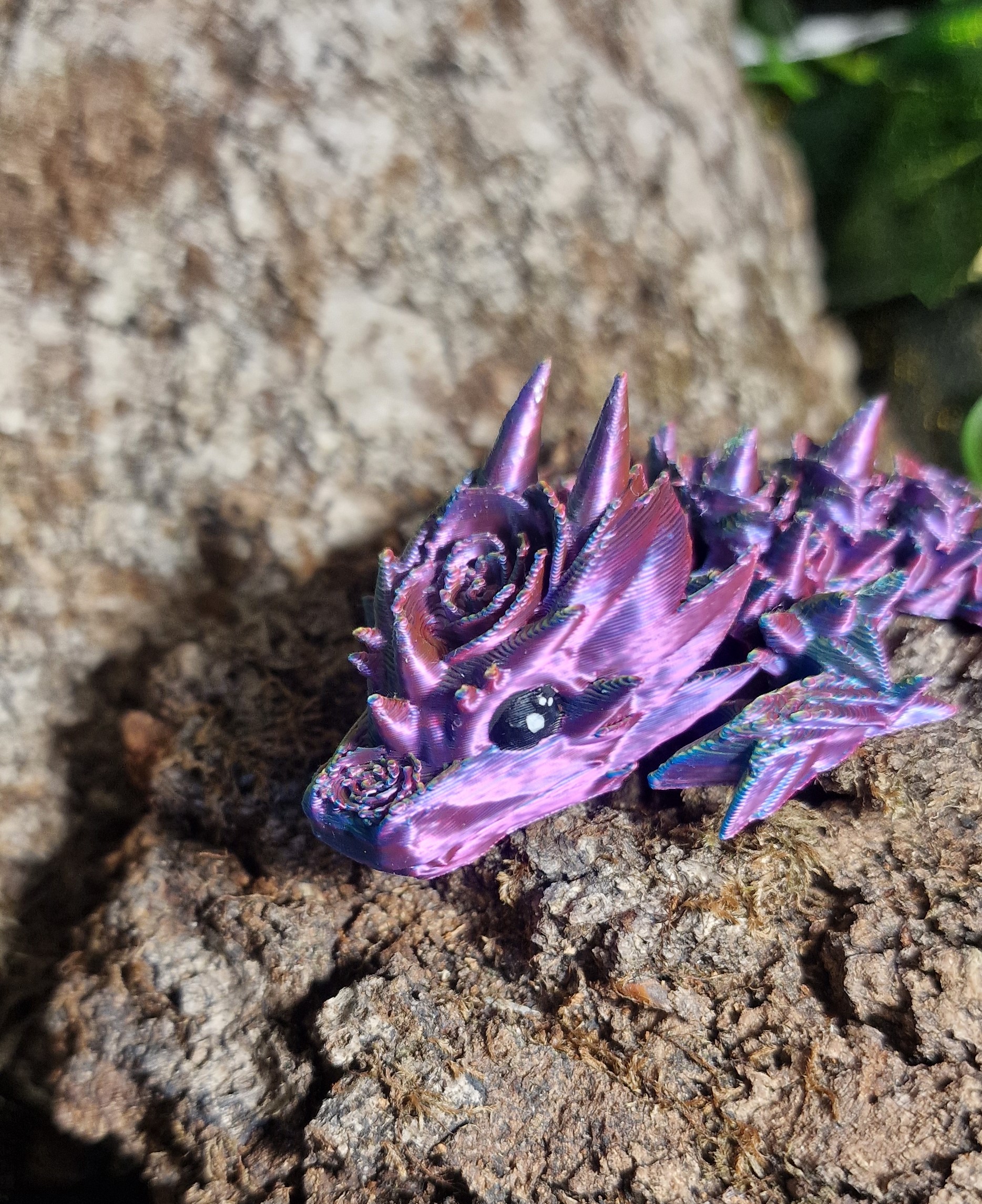 Bébé Dragon de Roses