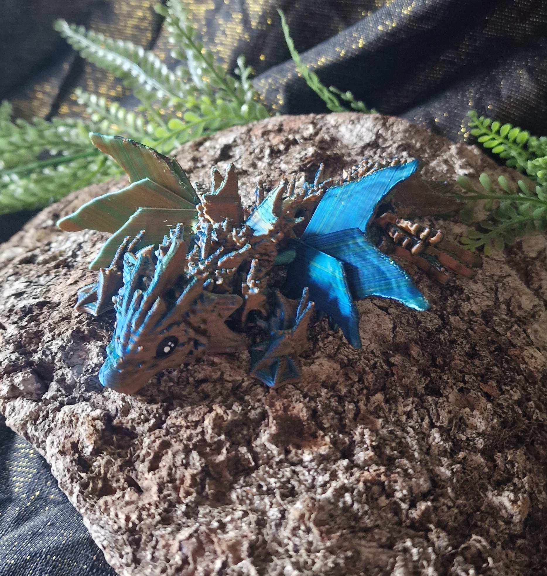 Bébé Dragon de l'Océan Ailé