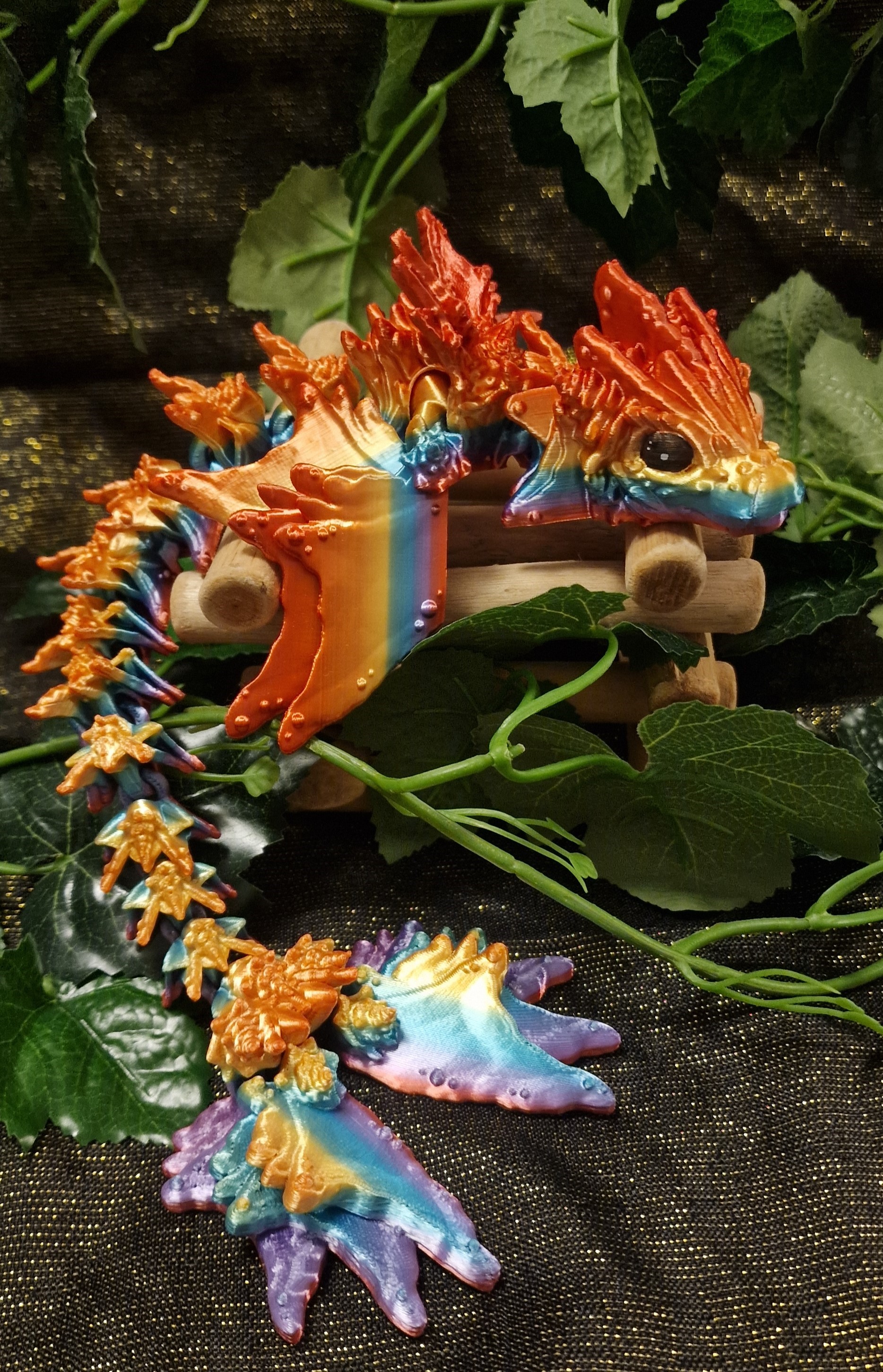Bébé Dragon-Serpent de l'Océan Ailé