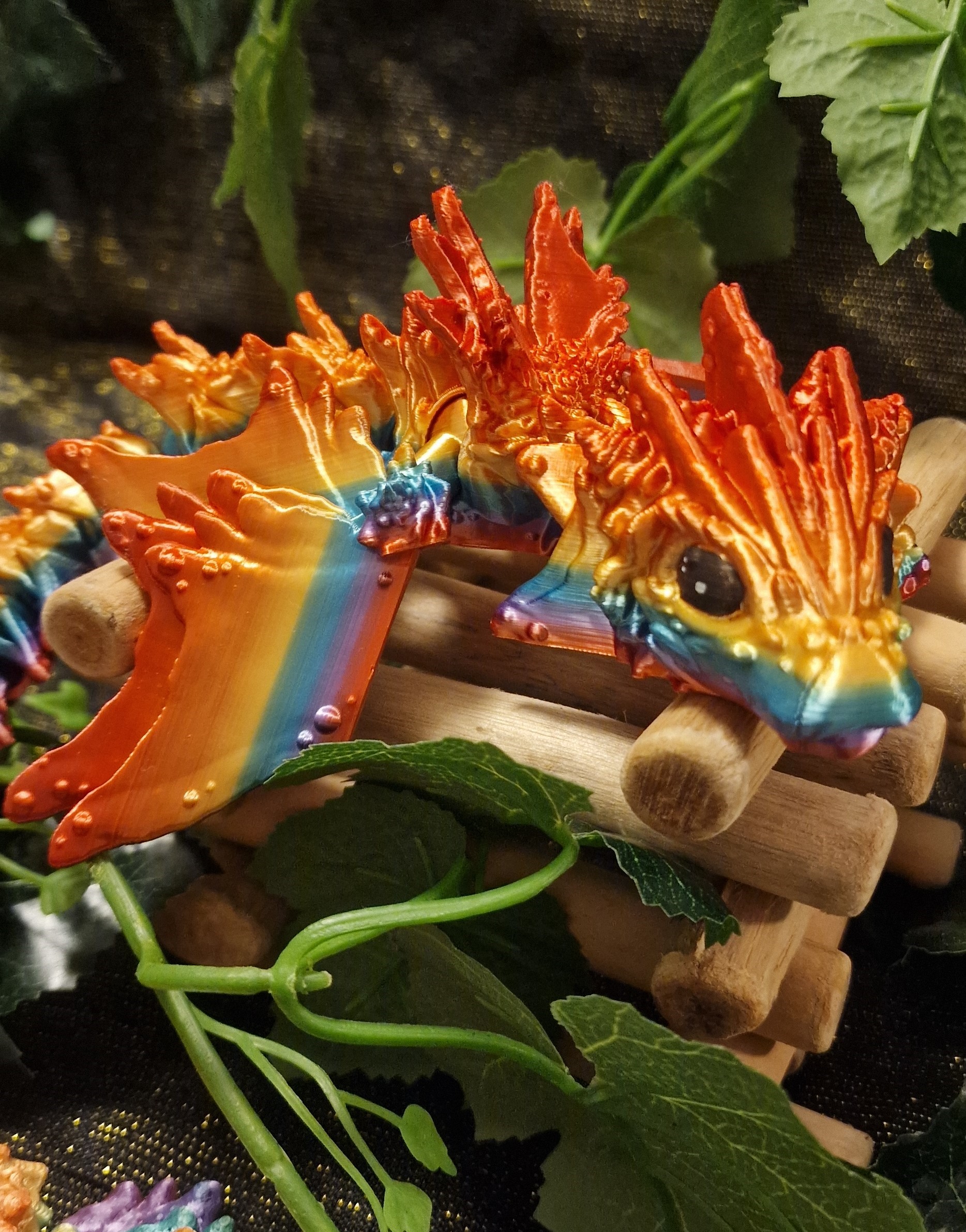 Bébé Dragon-Serpent de l'Océan Ailé