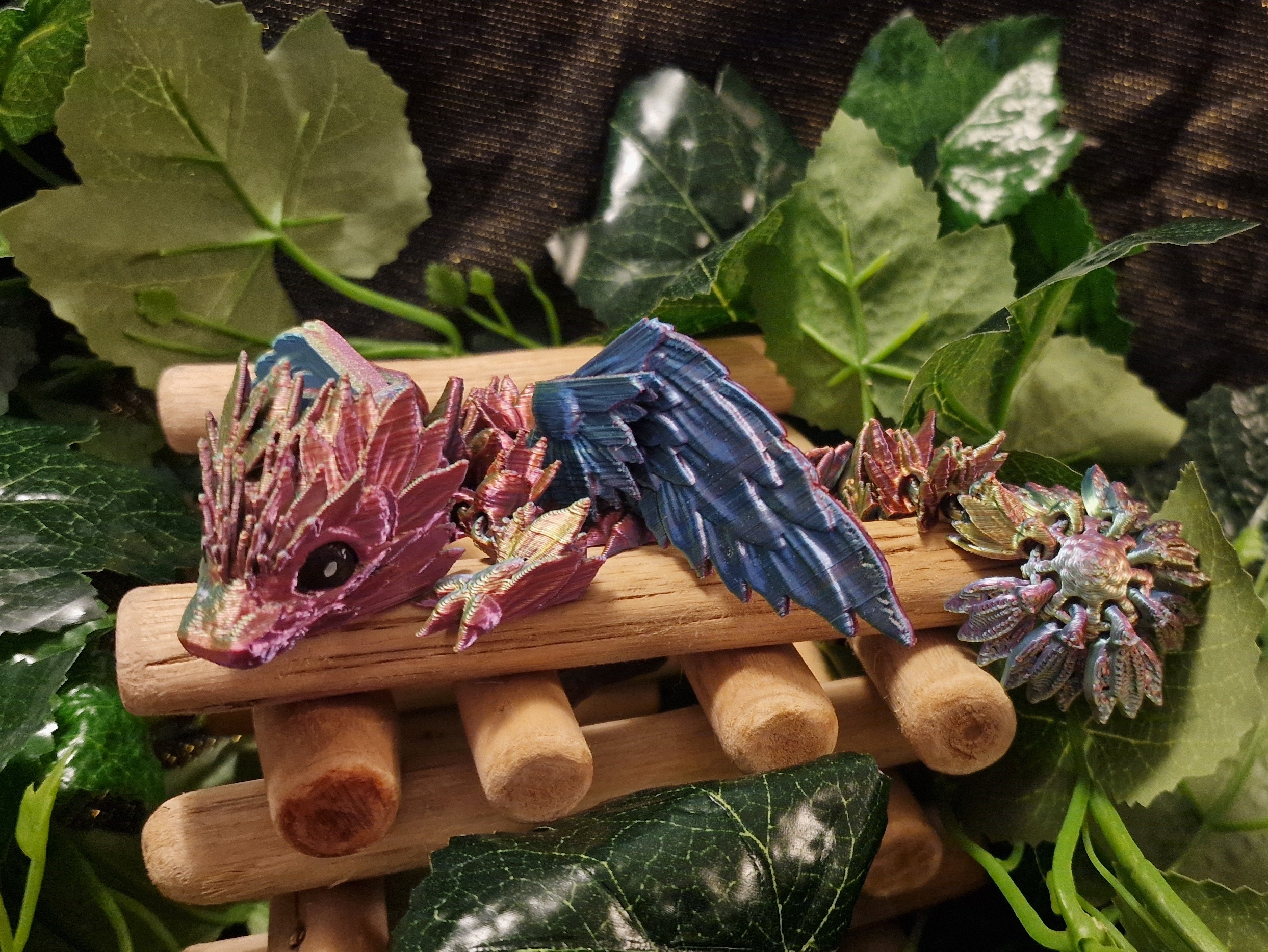 Bébé Dragon de Tournesol Ailé
