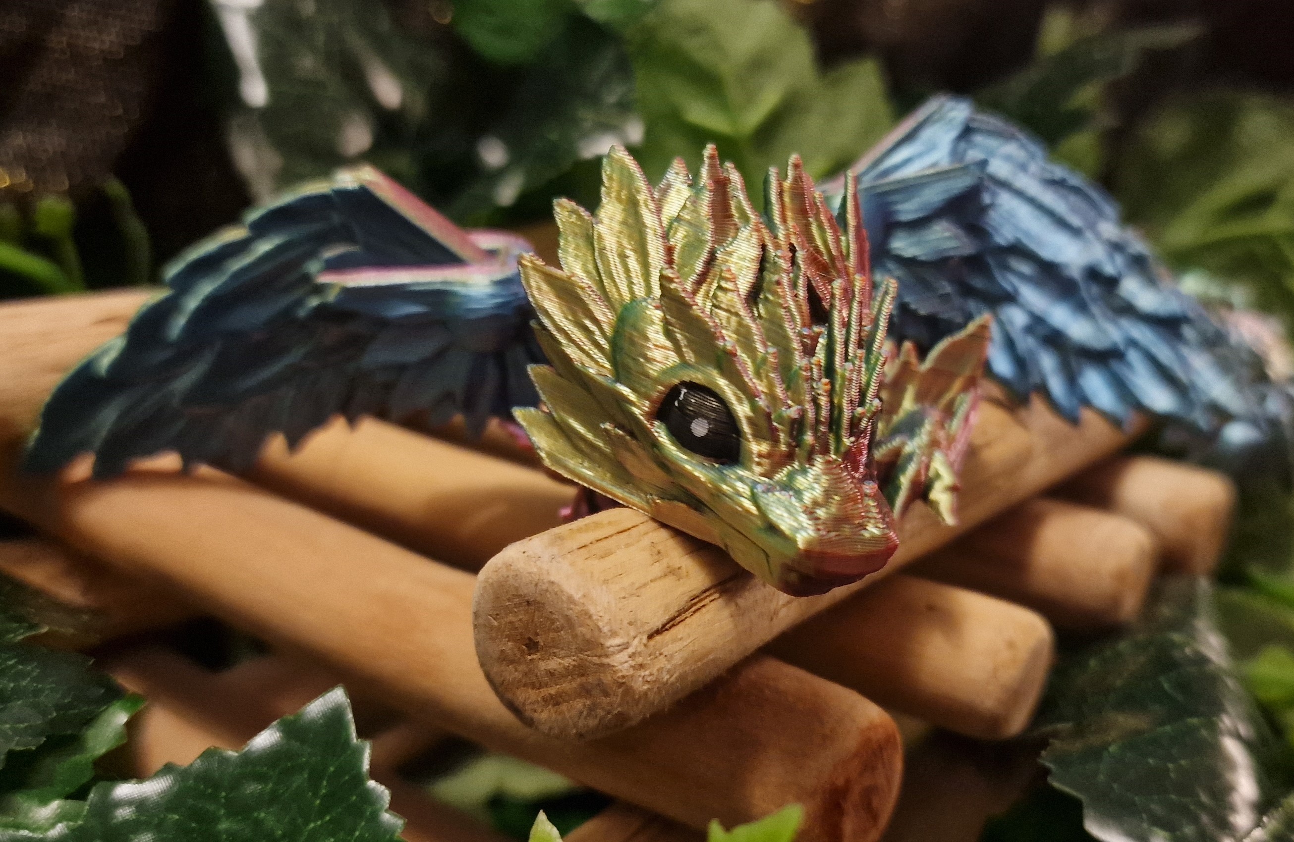 Bébé Dragon de Tournesol Ailé
