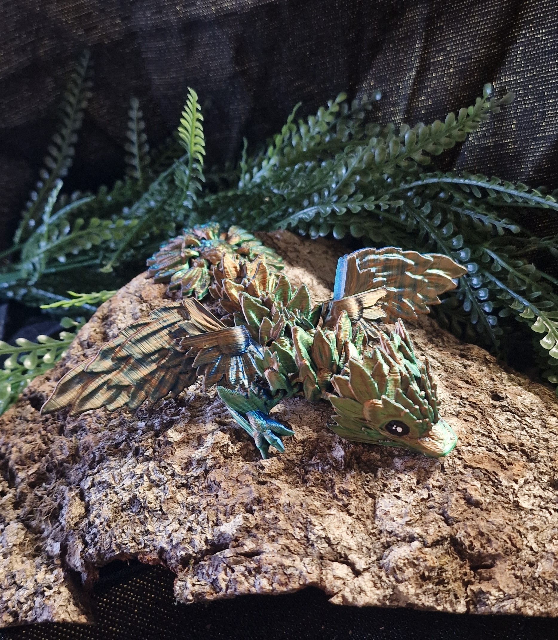 Bébé Dragon de Tournesol Ailé