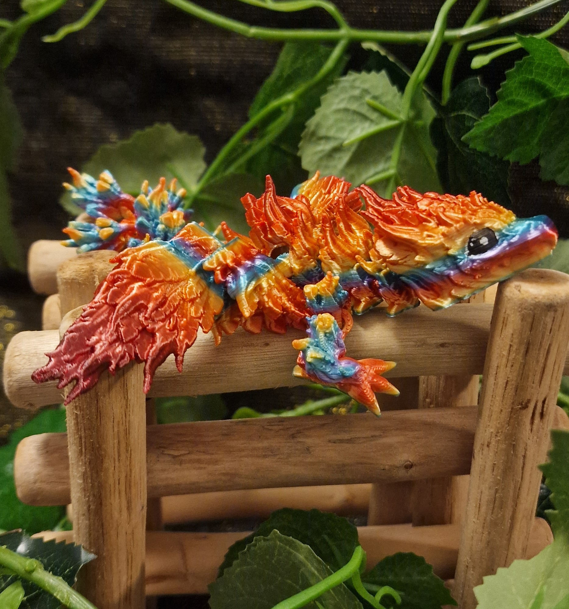 Bébé Dragon-Phoenix Ailé