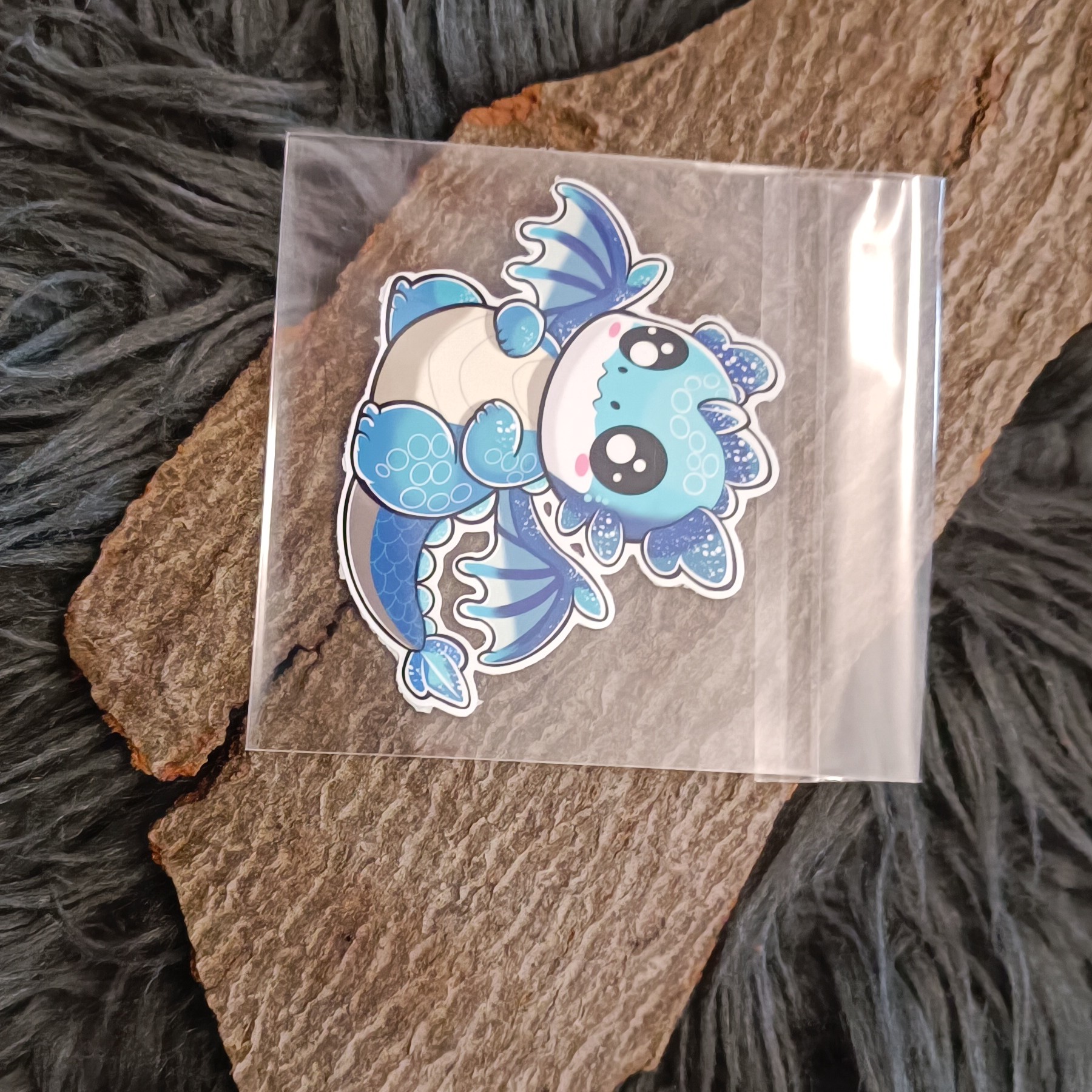 Sticker Dragon de Glace