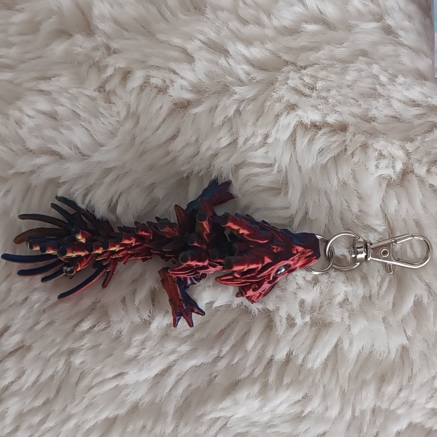 Porte-Clés Bébé Dragon de Bambou
