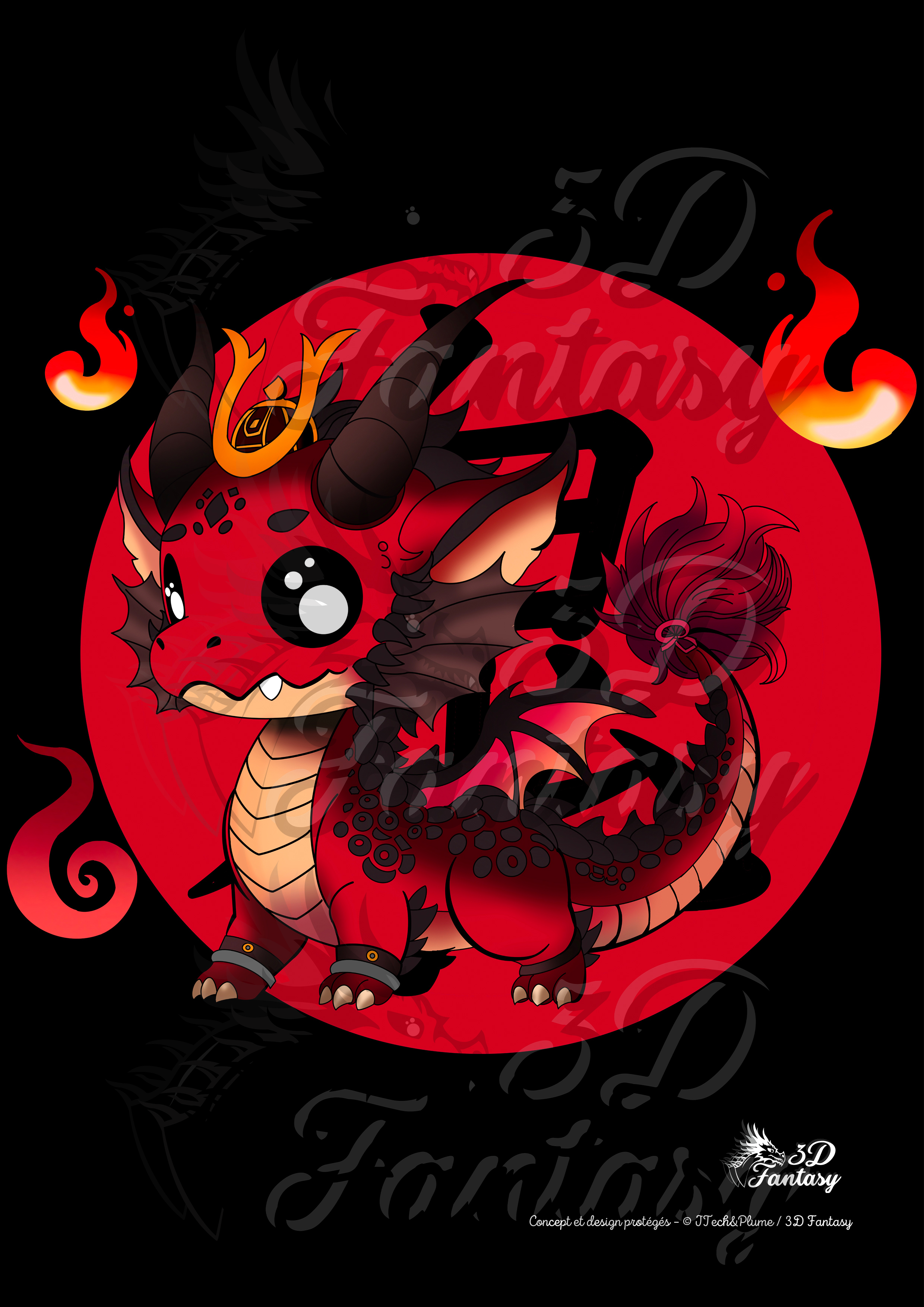 Print Dragon Oni