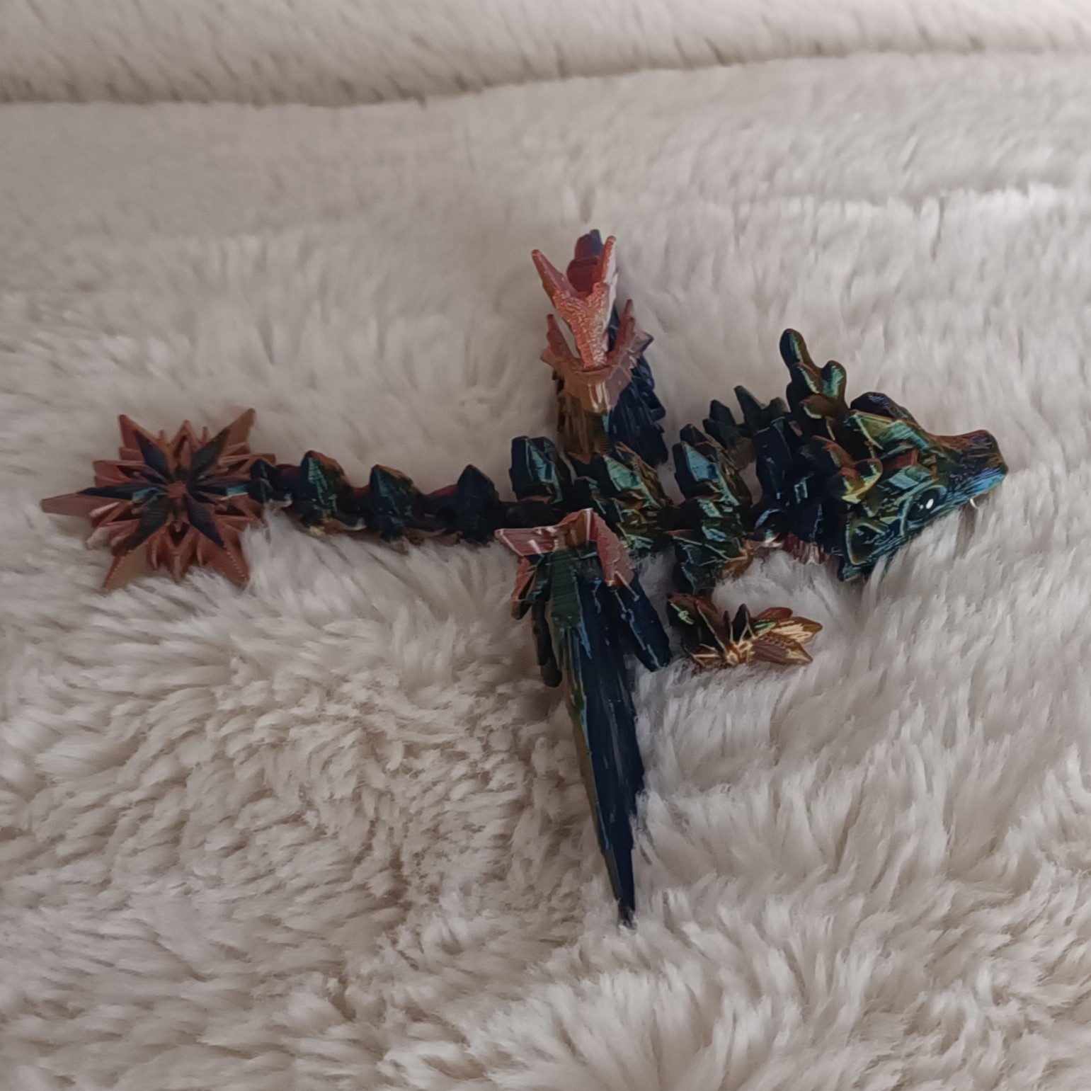 Porte-Clés Bébé Dragon d'Hiver Ailé