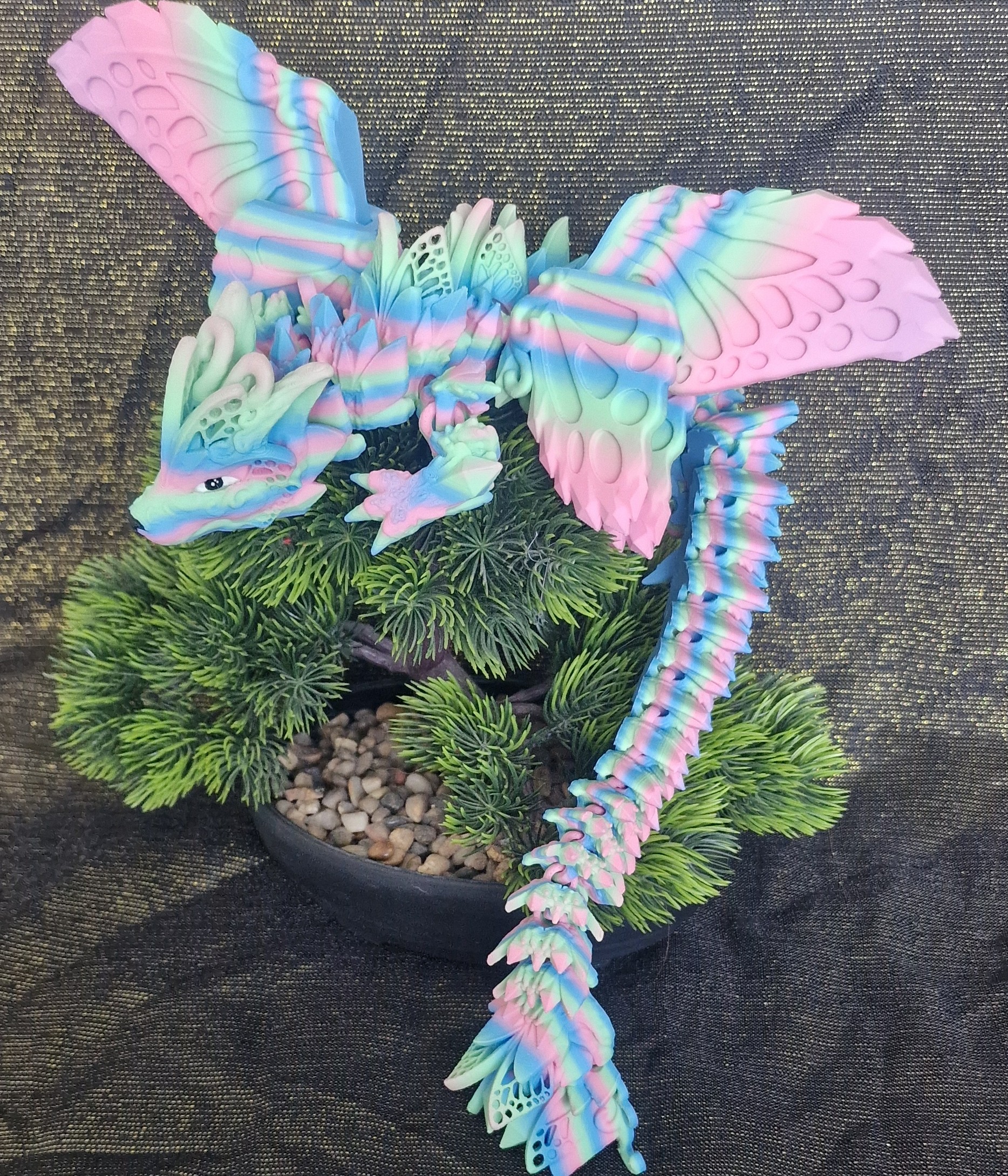 Dragon-Loup-Papillon Ailé