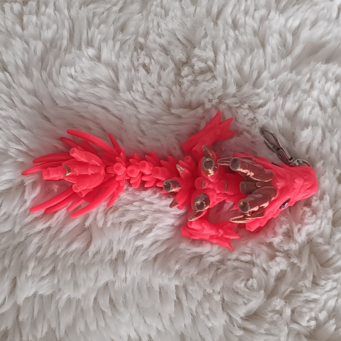 Porte-Clés Bébé Dragon de Bambou