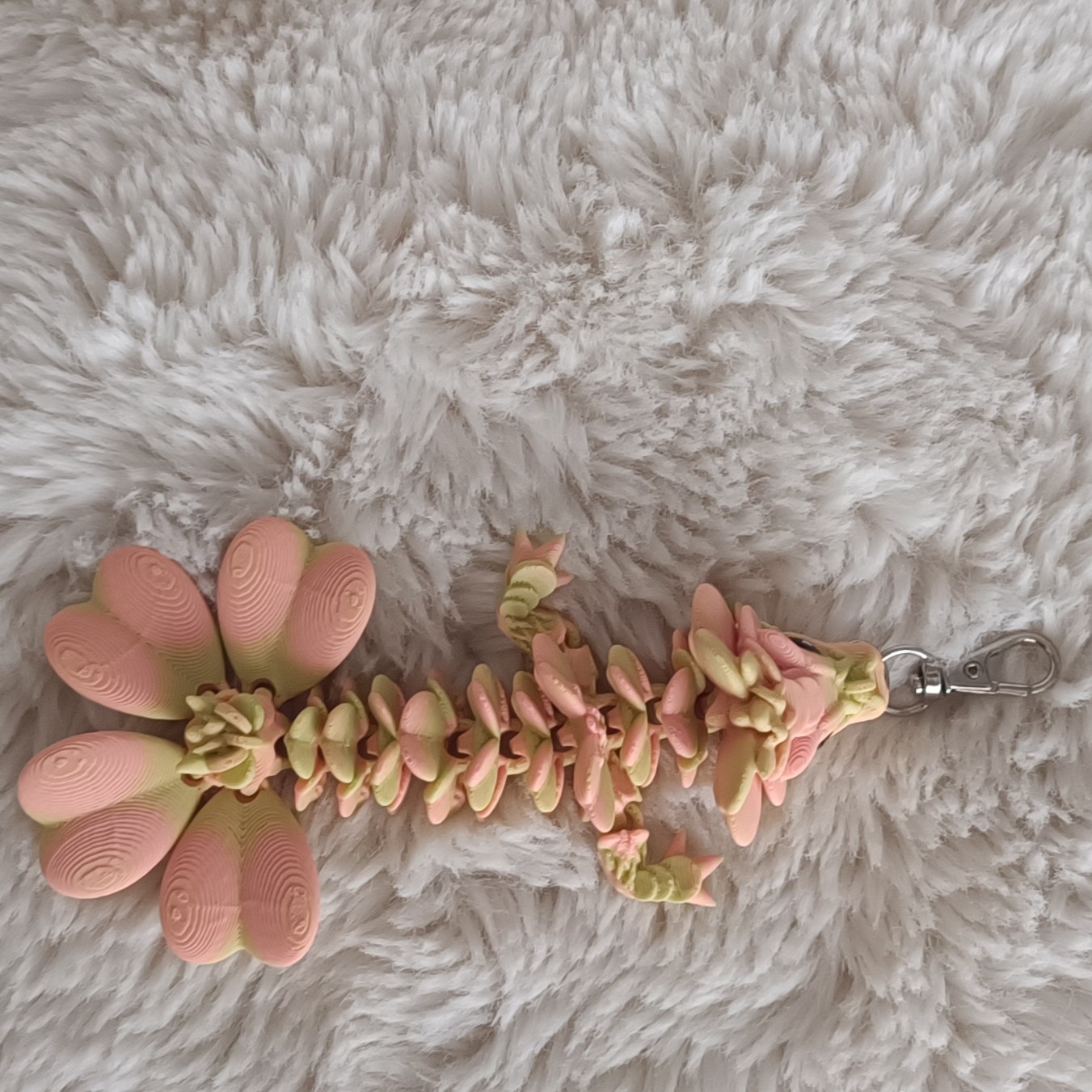 Porte-Clés Bébé Dragon de Trèfles