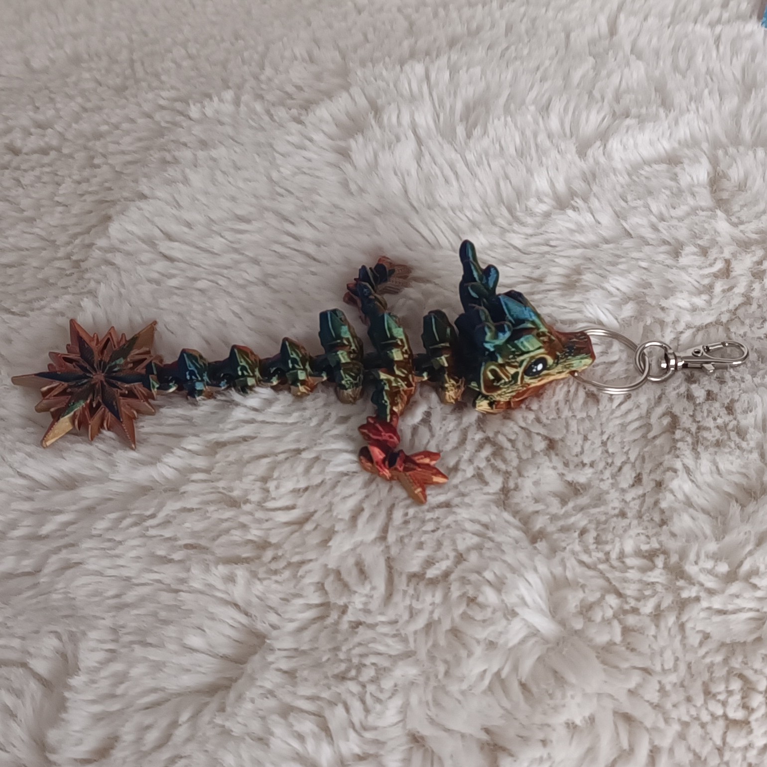 Porte-Clés Bébé Dragon D'hiver