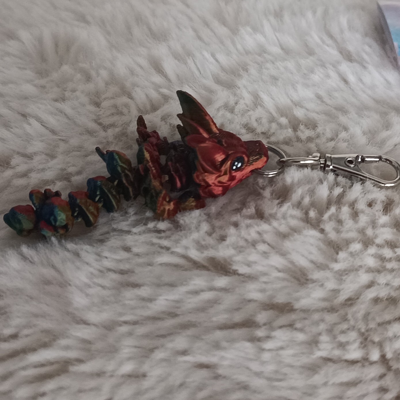 Porte-Clés Bébé Dragon de Pâques