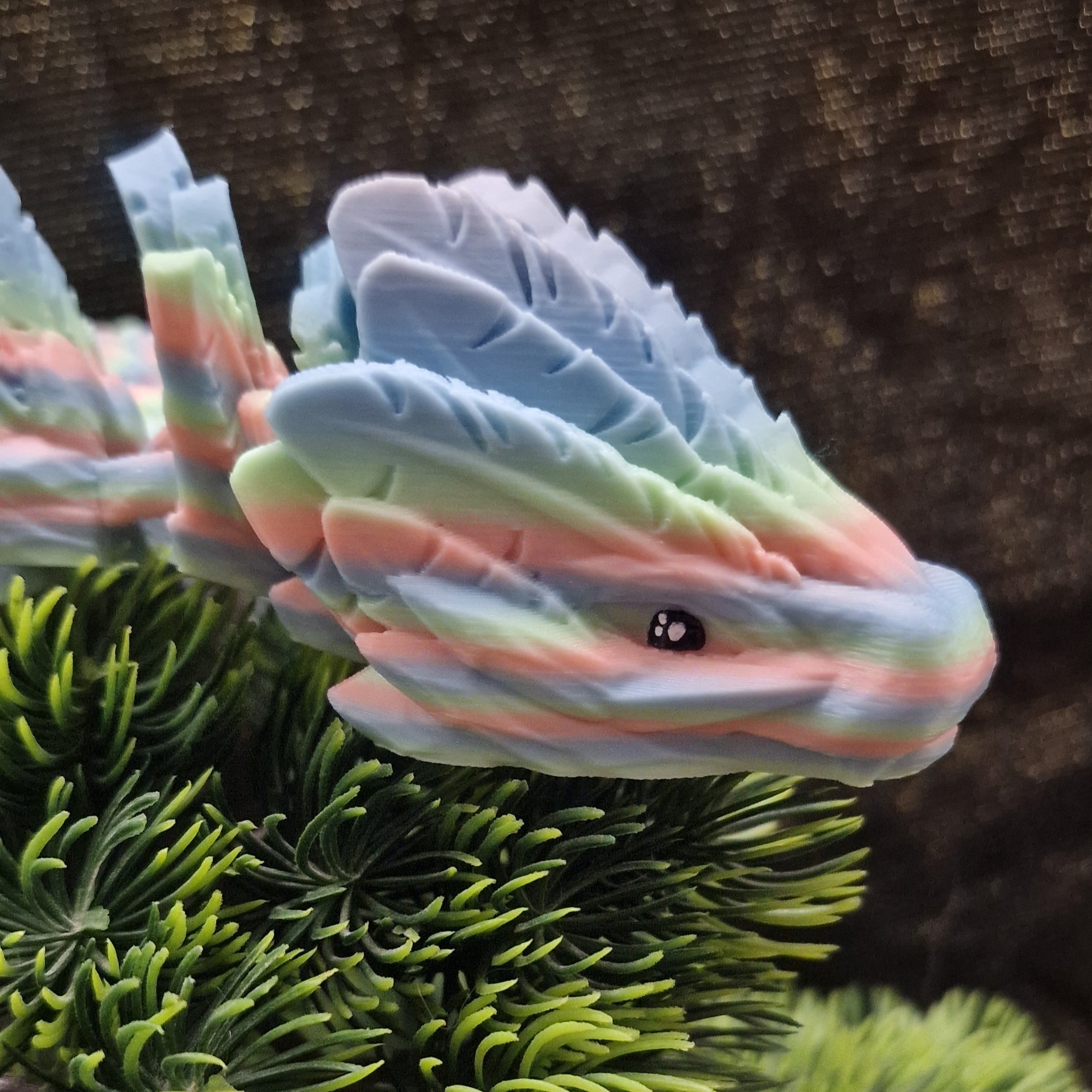 Dragon Serpent Volant Ailé