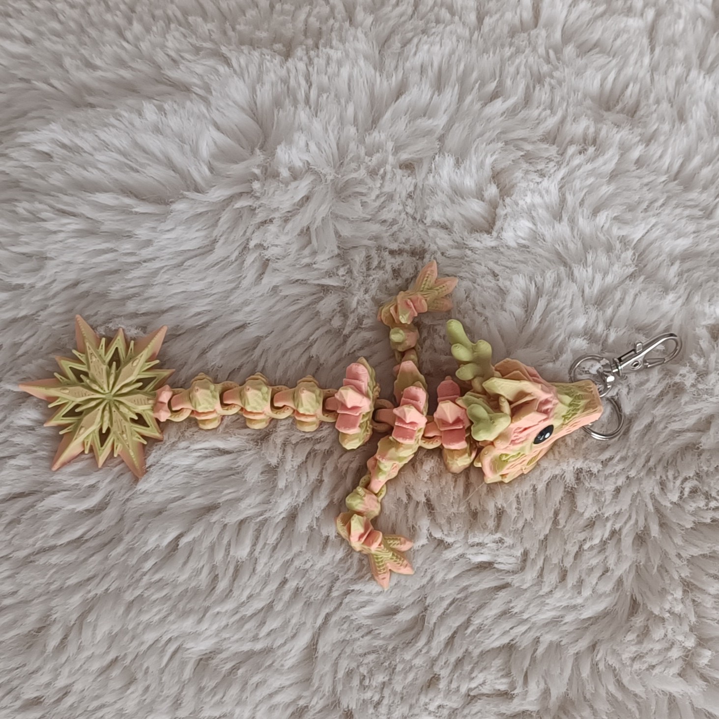 Porte-Clés Bébé Dragon D'hiver