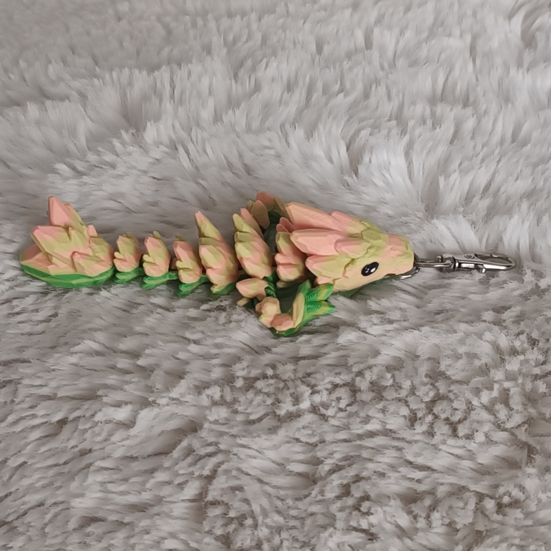 Porte-Clés Bébé Dragon de Gemmes