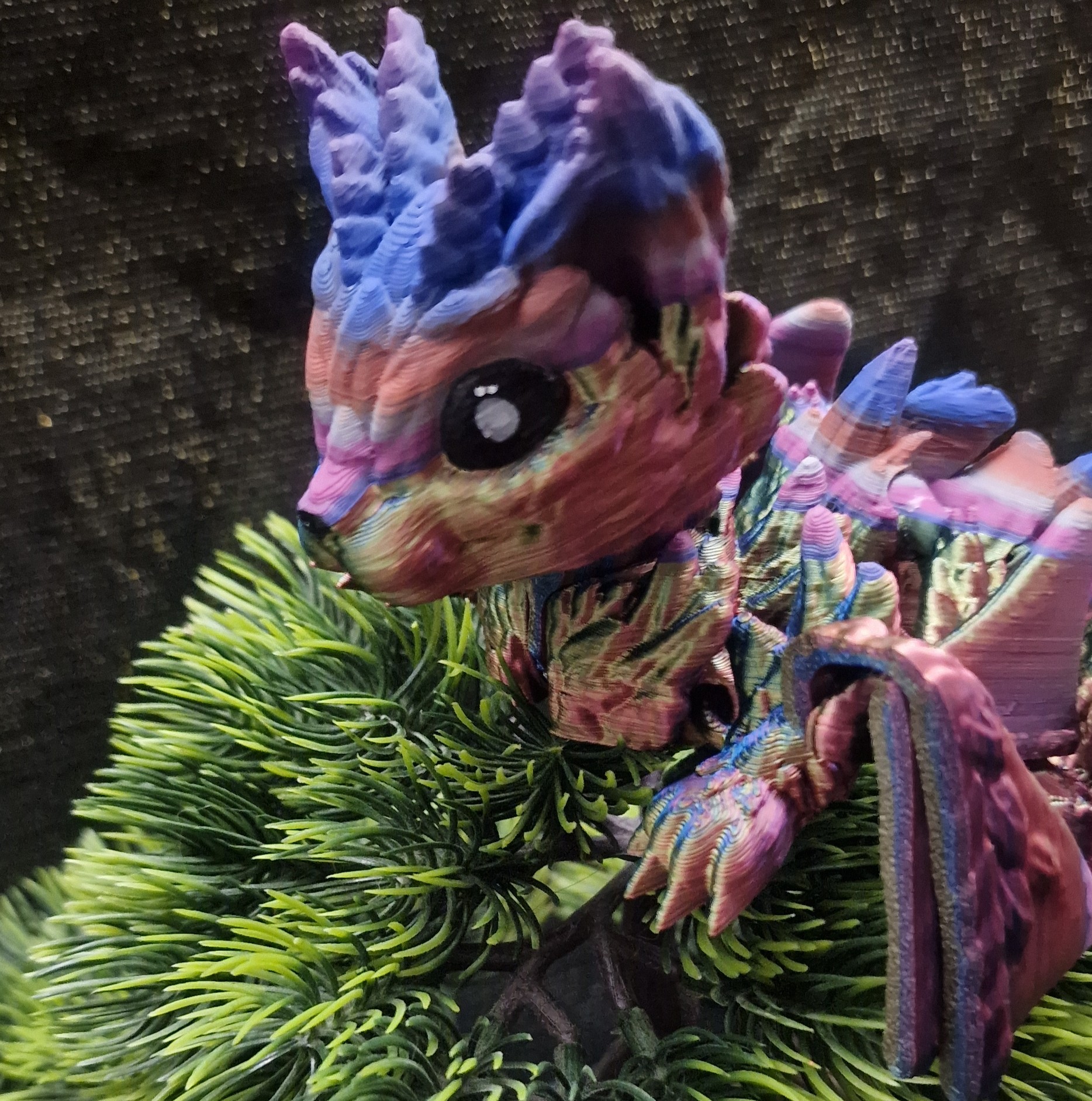 Bébé Dragon-Chat Ailé