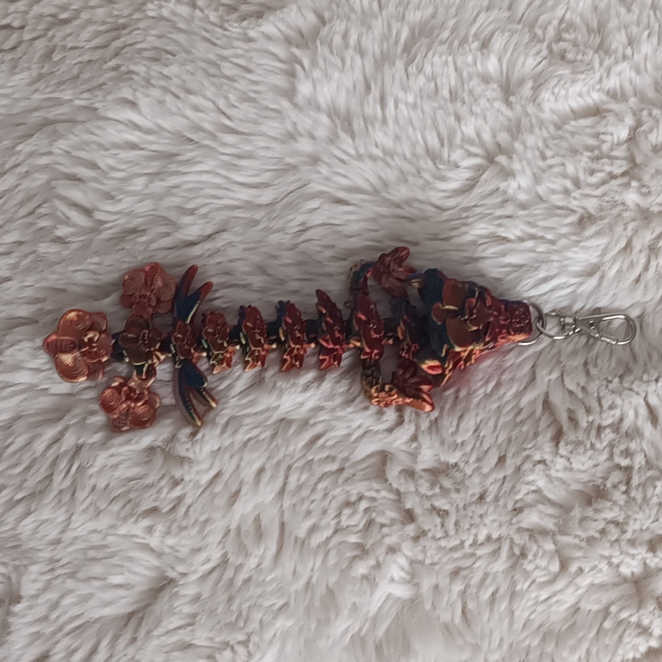 Porte-Clés Bébé Dragon d'Orchidées