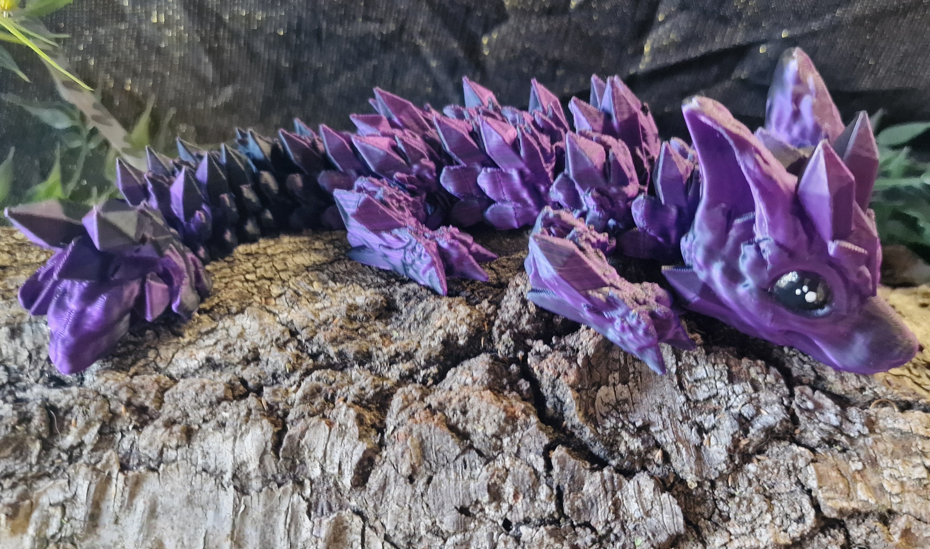Bébé Dragon-Loup de Cristal