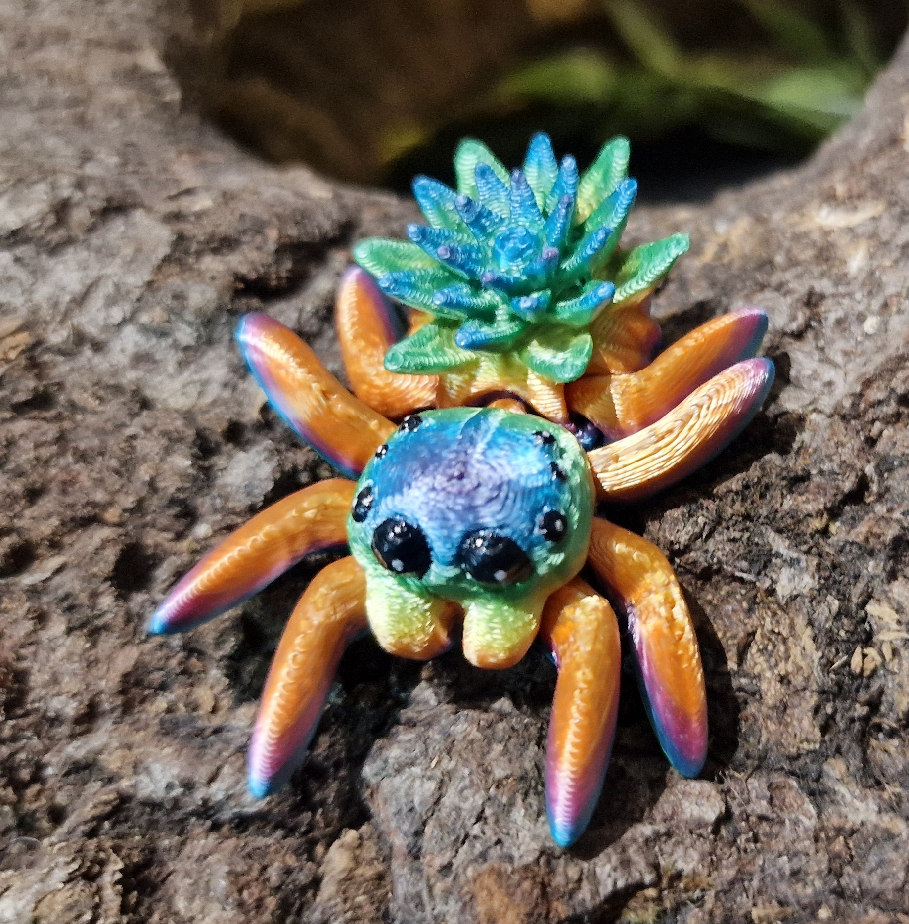 Petite Araignée de Fleur de Lotus