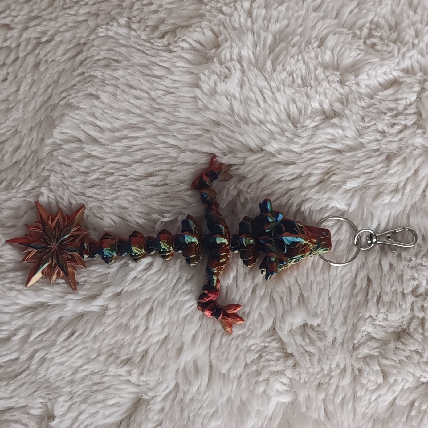 Porte-Clés Bébé Dragon D'hiver