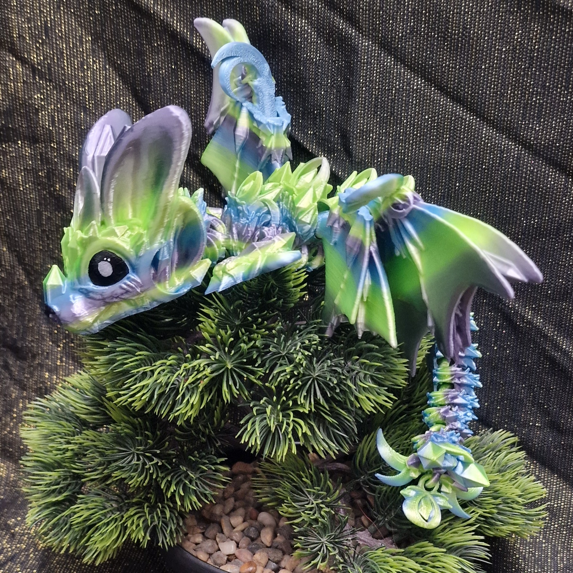 Bébé Dragon-Chauve-Souris Ailé