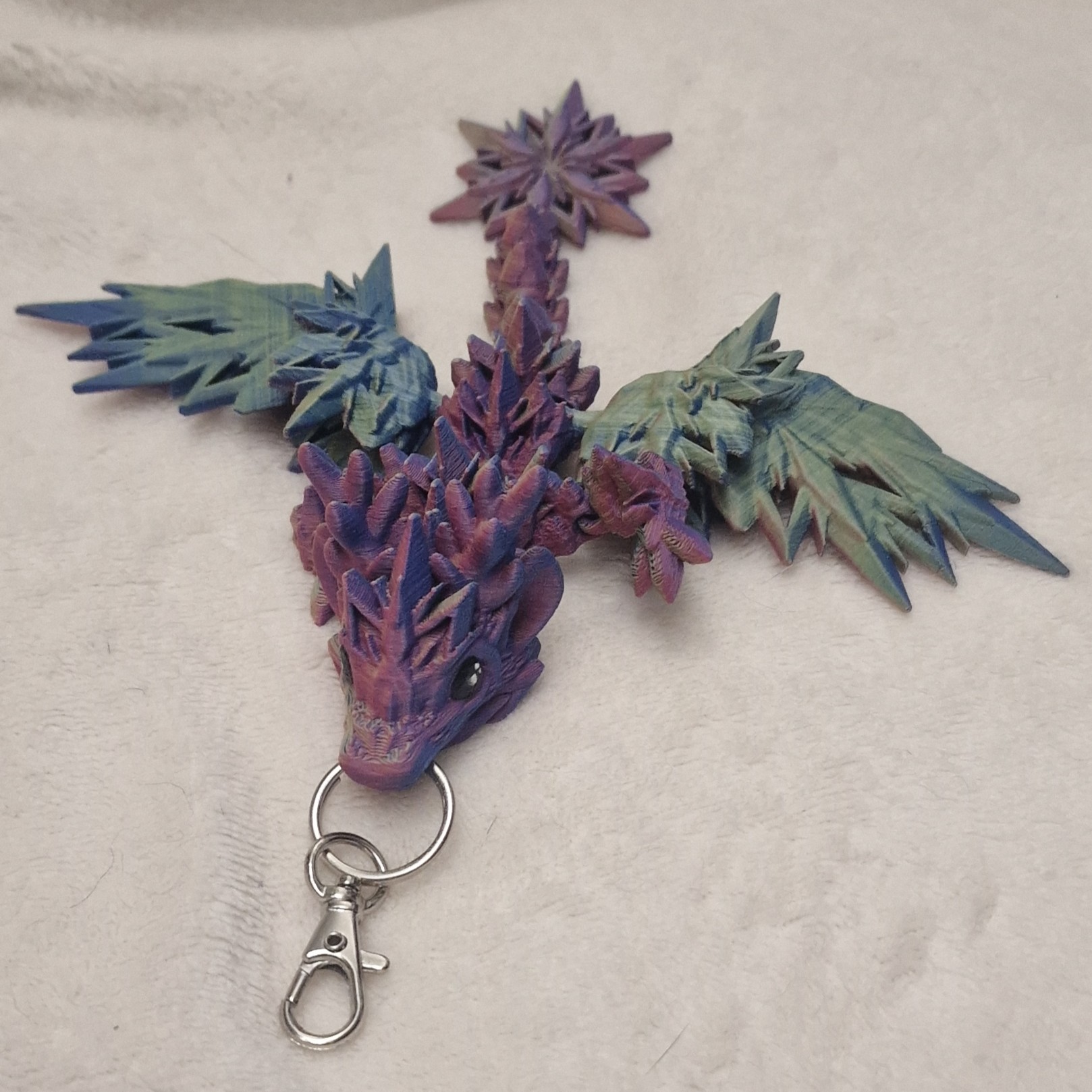 Porte-Clés Bébé Dragon d'Hiver Ailé