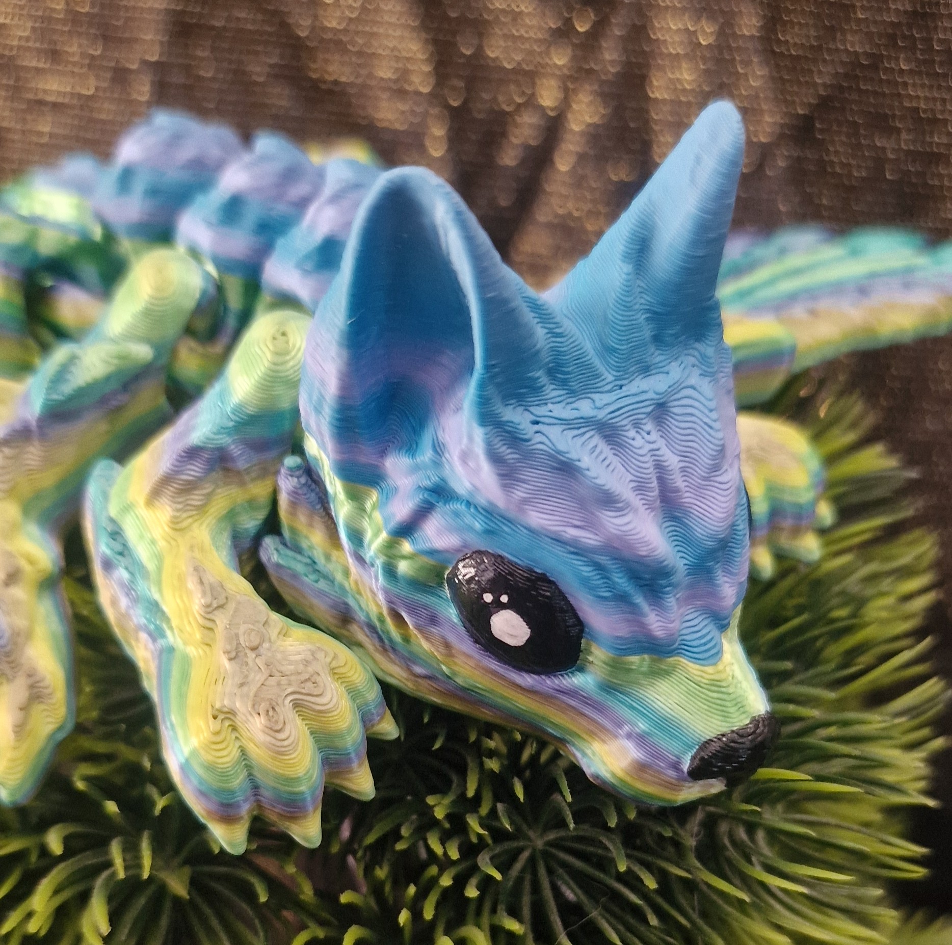 Bébé Loup ailé