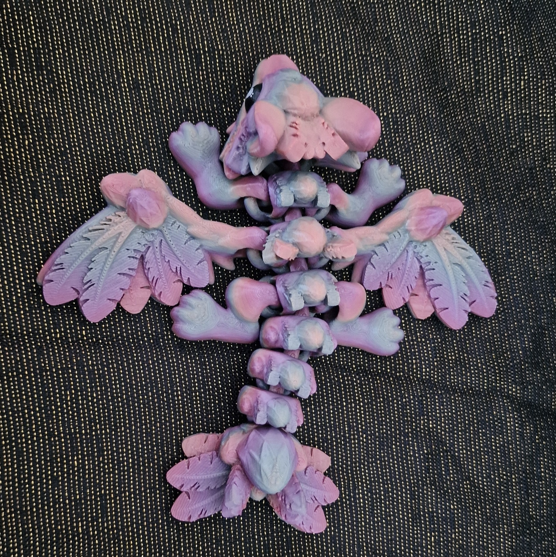 Bébé Dragon-Lapin Ailé
