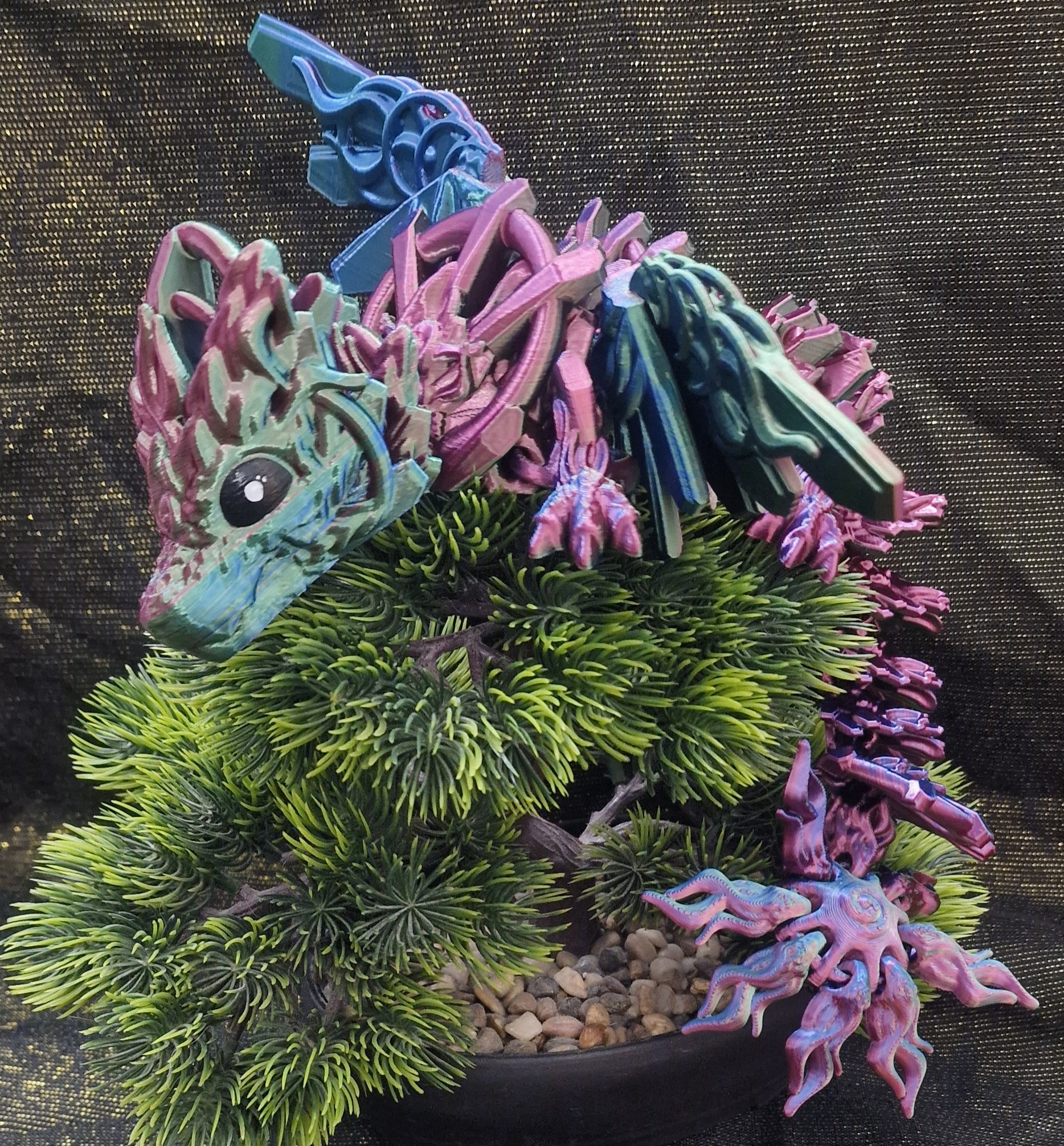 Bébé Dragon Solaire Ailé