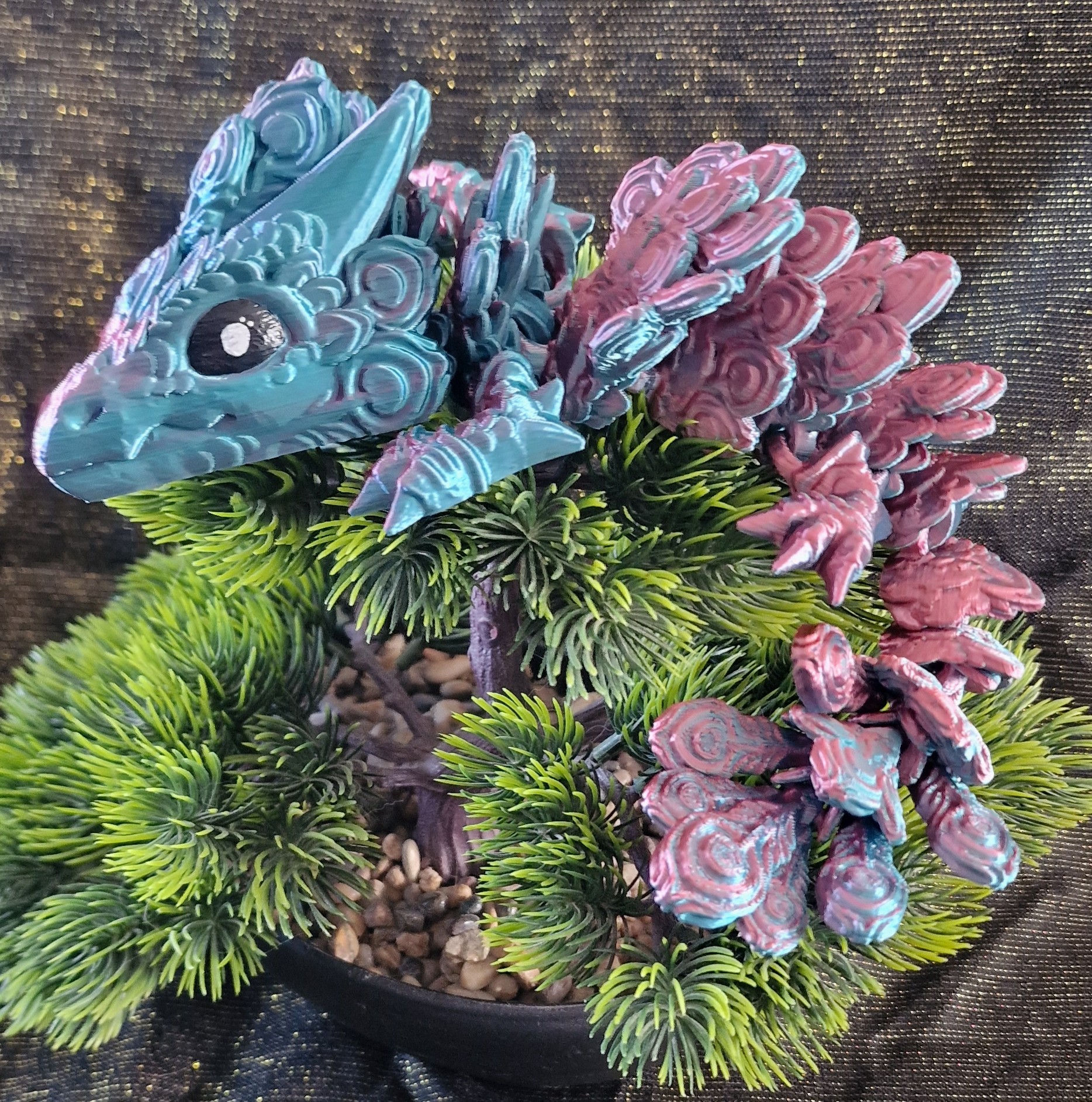 Bébé Dragon-Paon