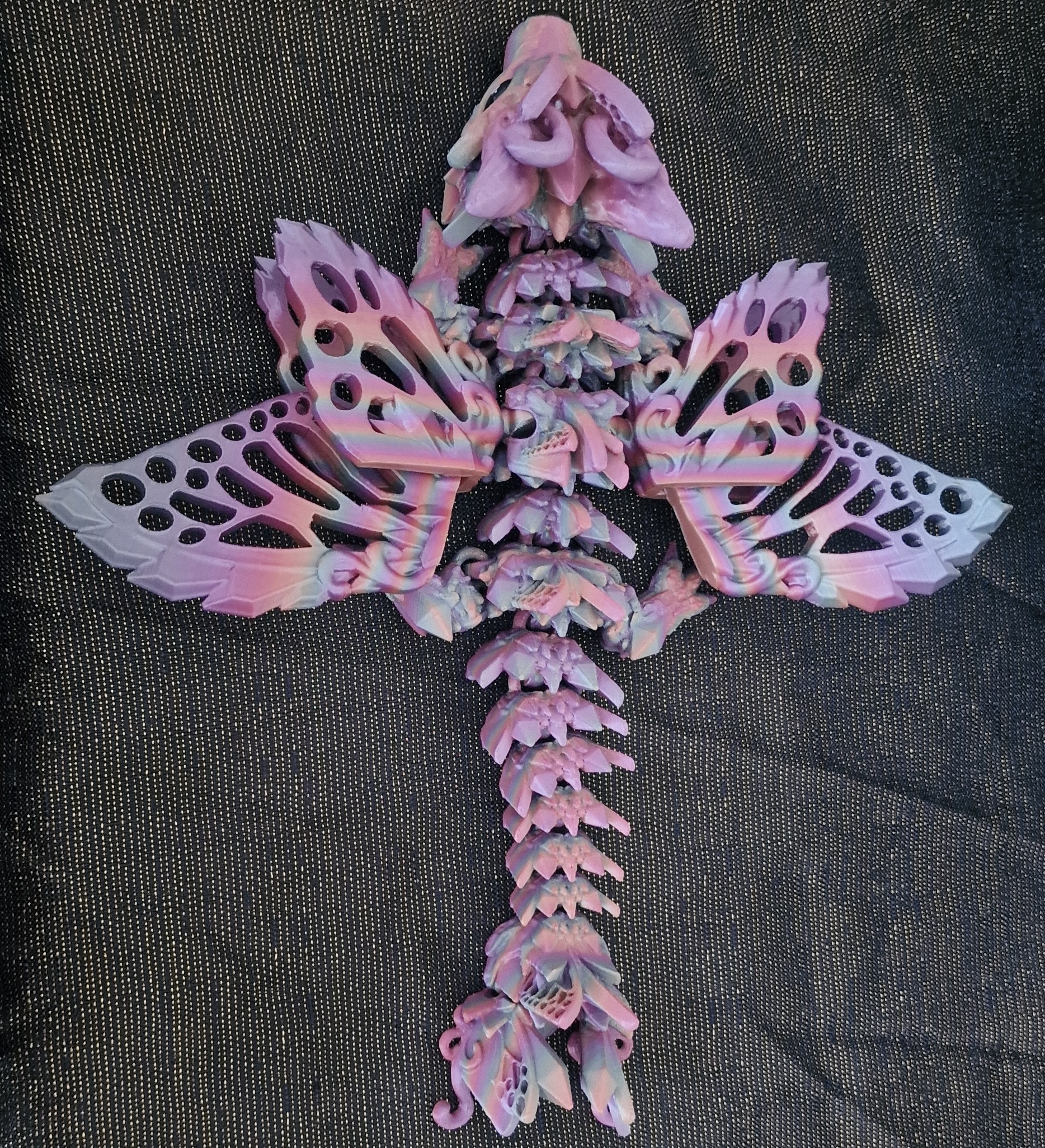 Bébé Dragon-Loup-Papillon Ailé (creux)