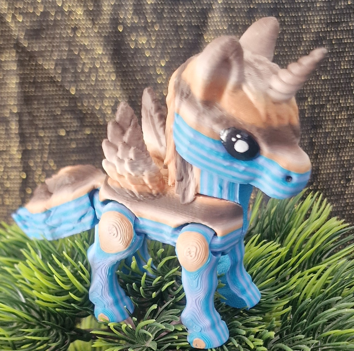 Bébé Licorne Ailé