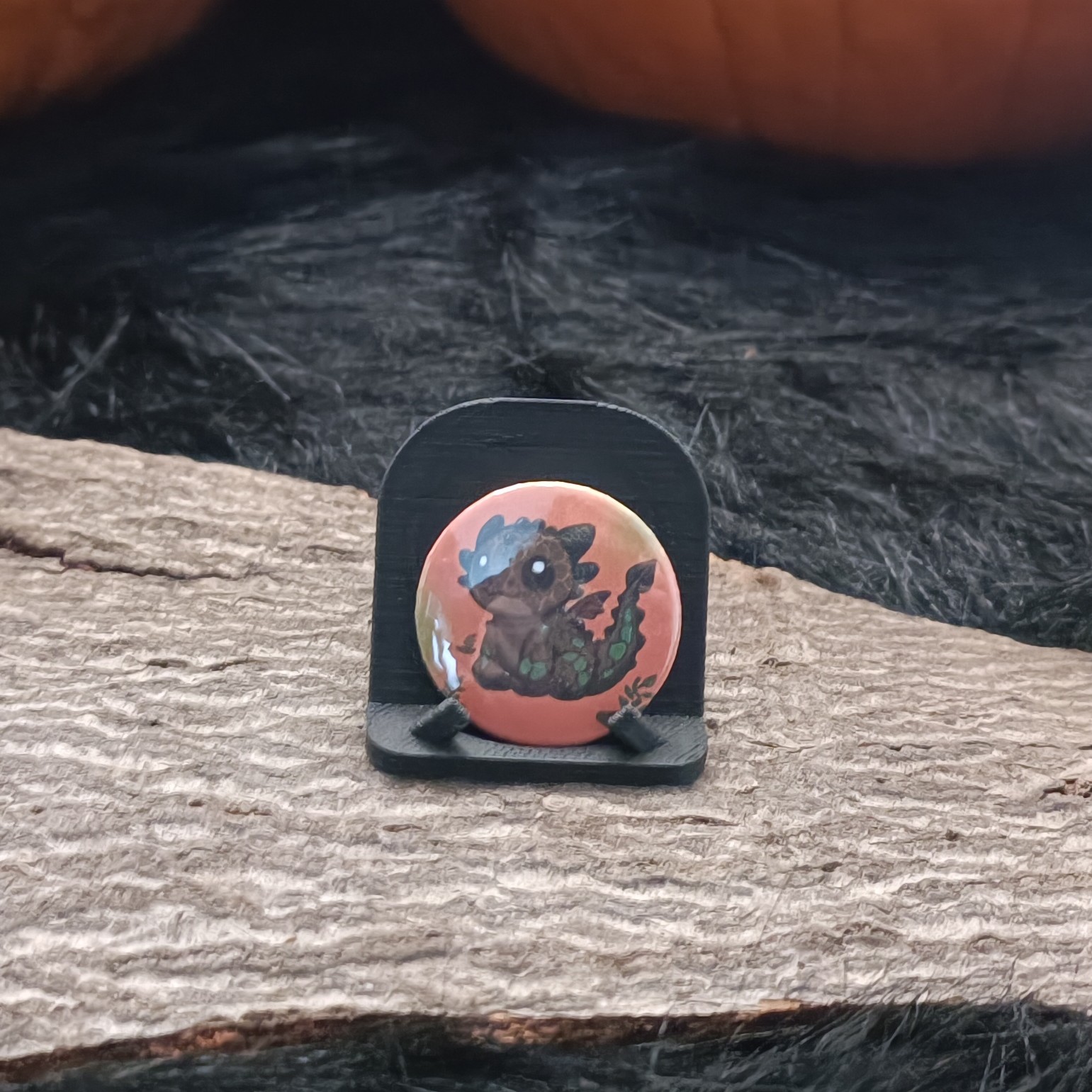 Badge Dragon De La Terre