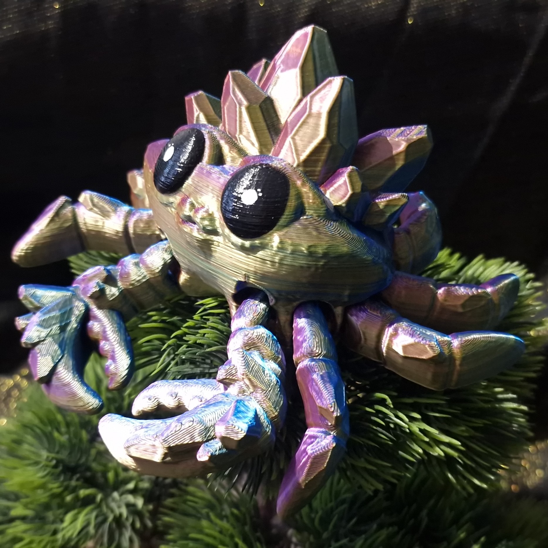 Bébé Crabe de Cristal