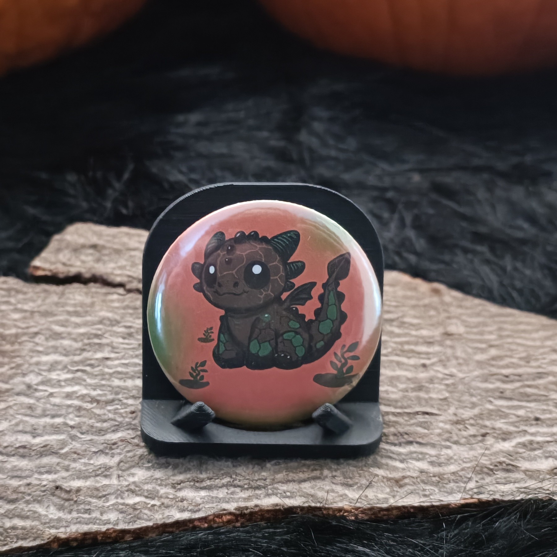 Badge Dragon De La Terre