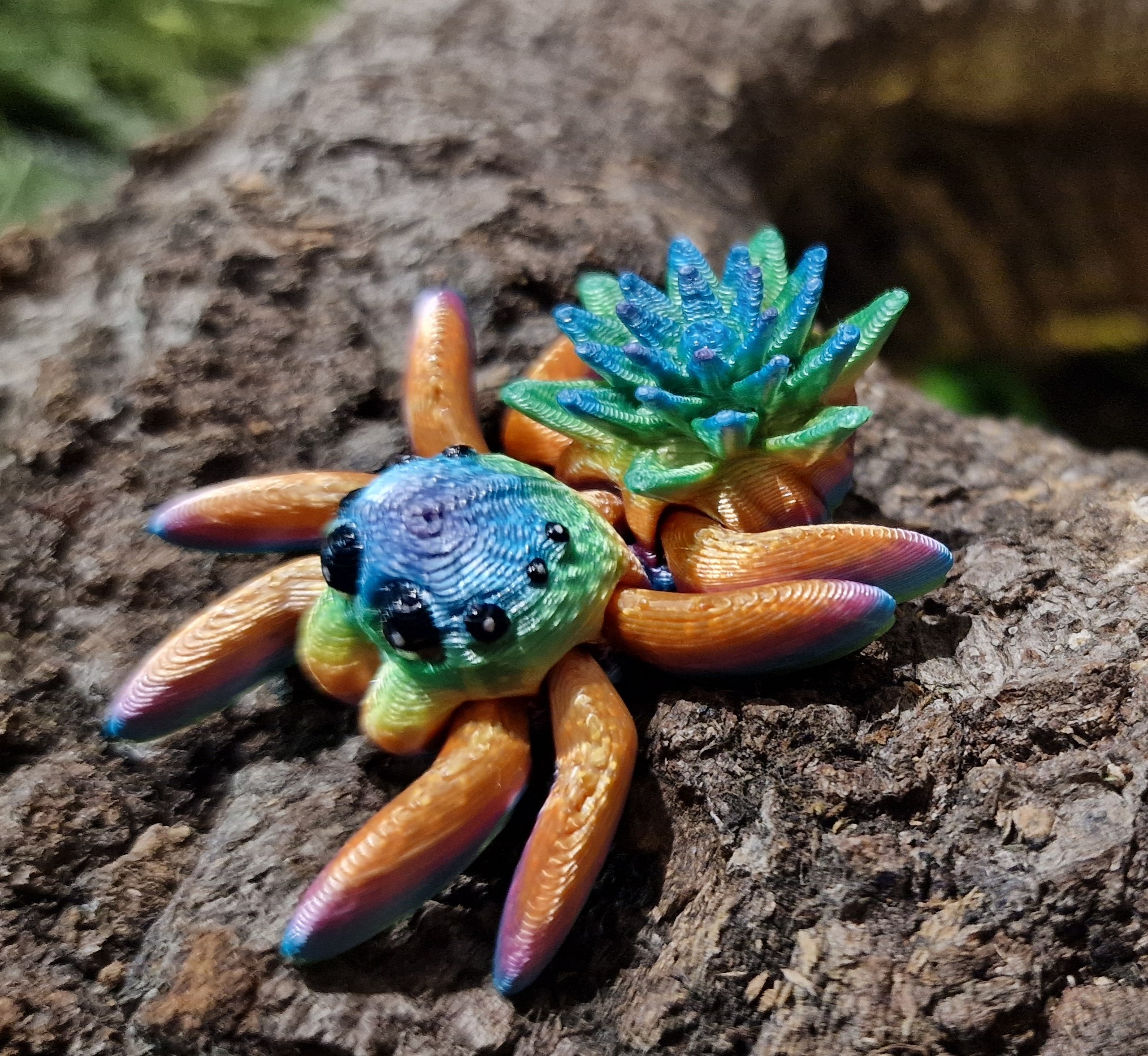 Petite Araignée de Fleur de Lotus