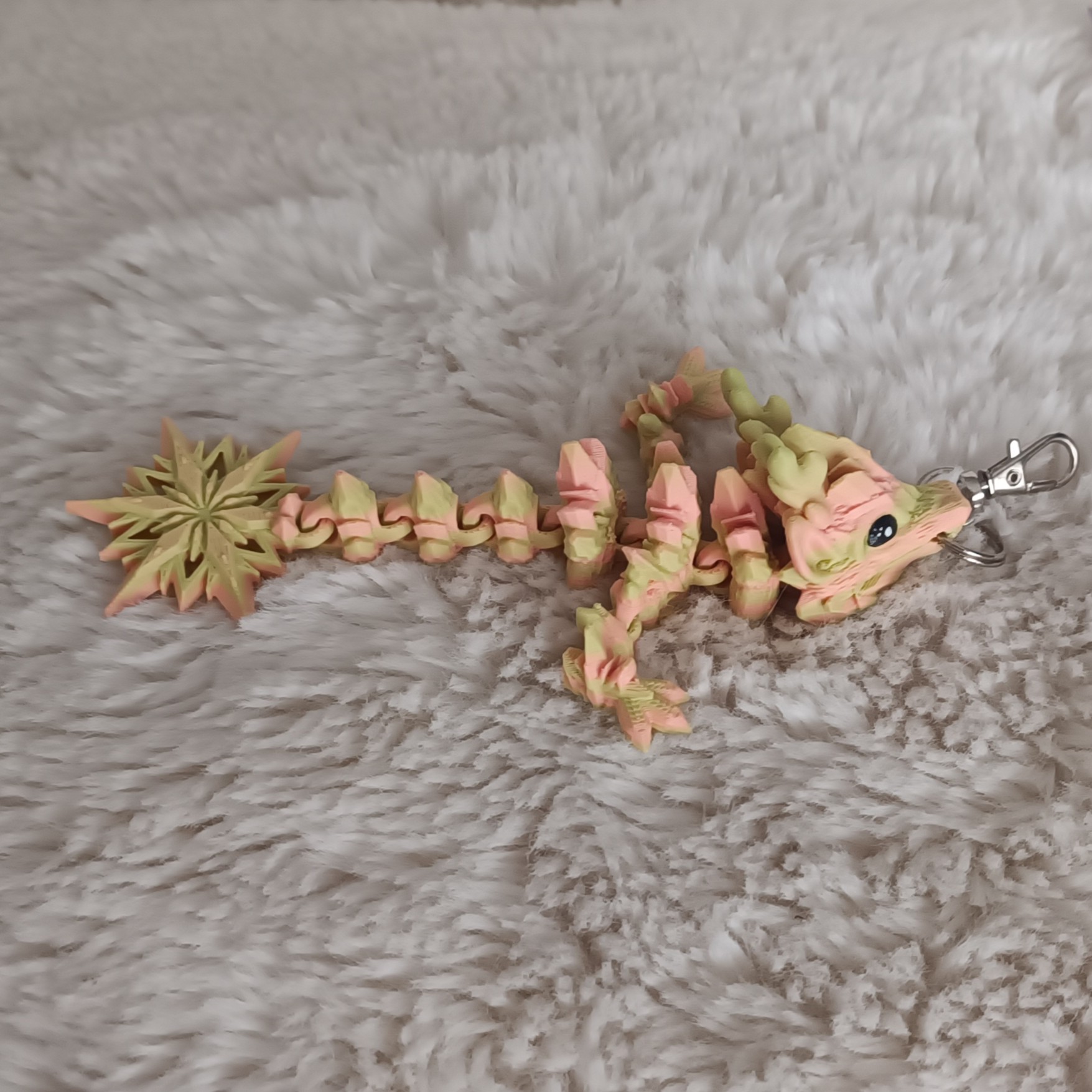 Porte-Clés Bébé Dragon D'hiver